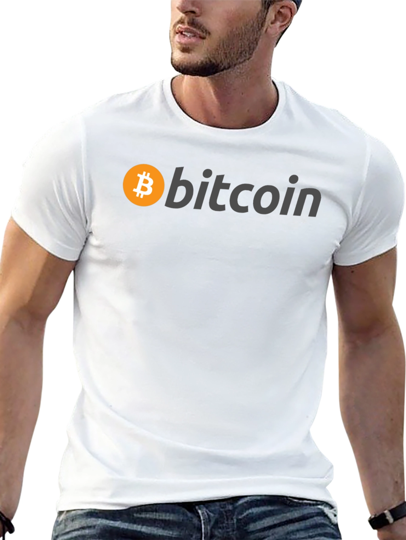 Bitcoin Logo T-Shirt - Crypto Currency Tee