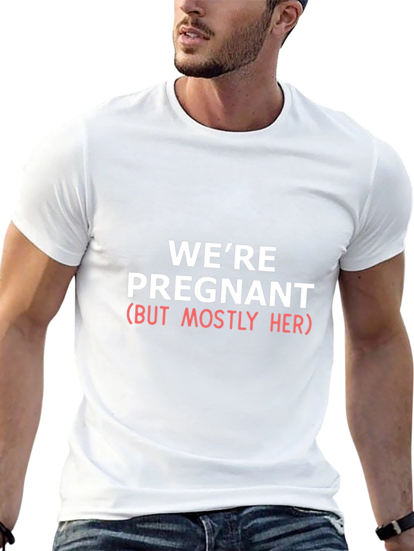 Funny Pregnancy Announcement Shirt - Were Pregnant