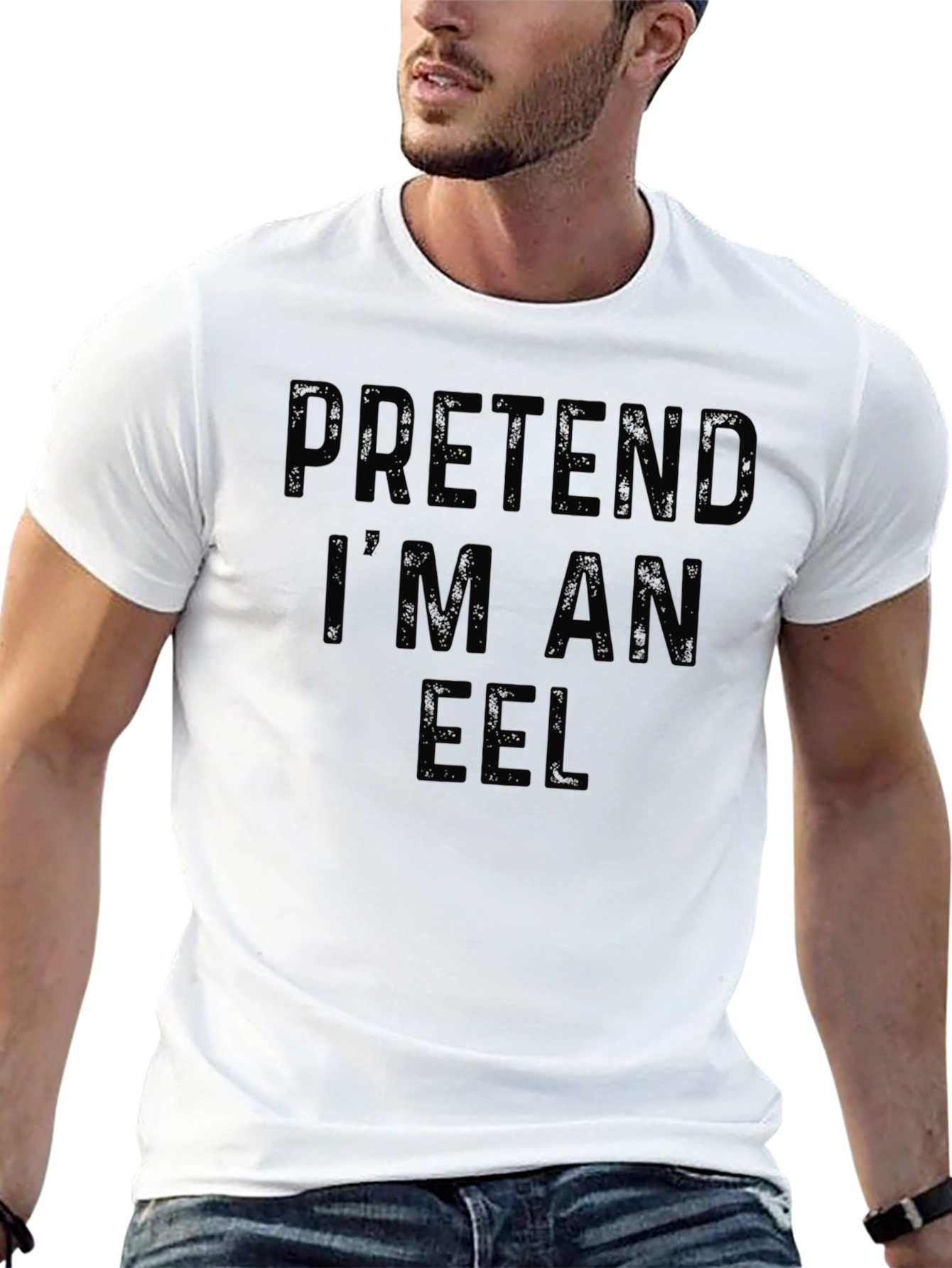 Pretend Im an Eel T-Shirt - Funny Costume Tee
