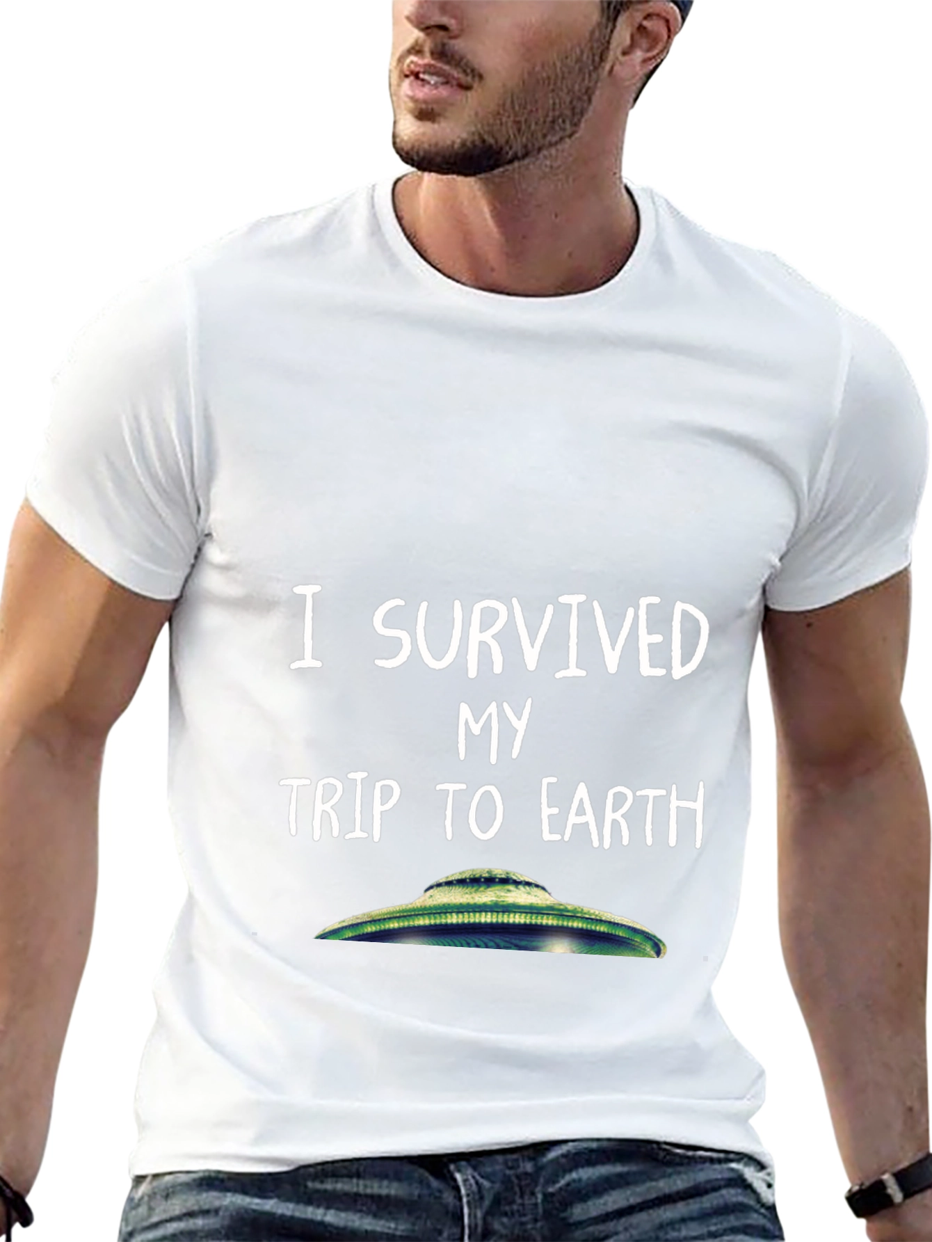I Survived My Trip To Earth Graphic Tee