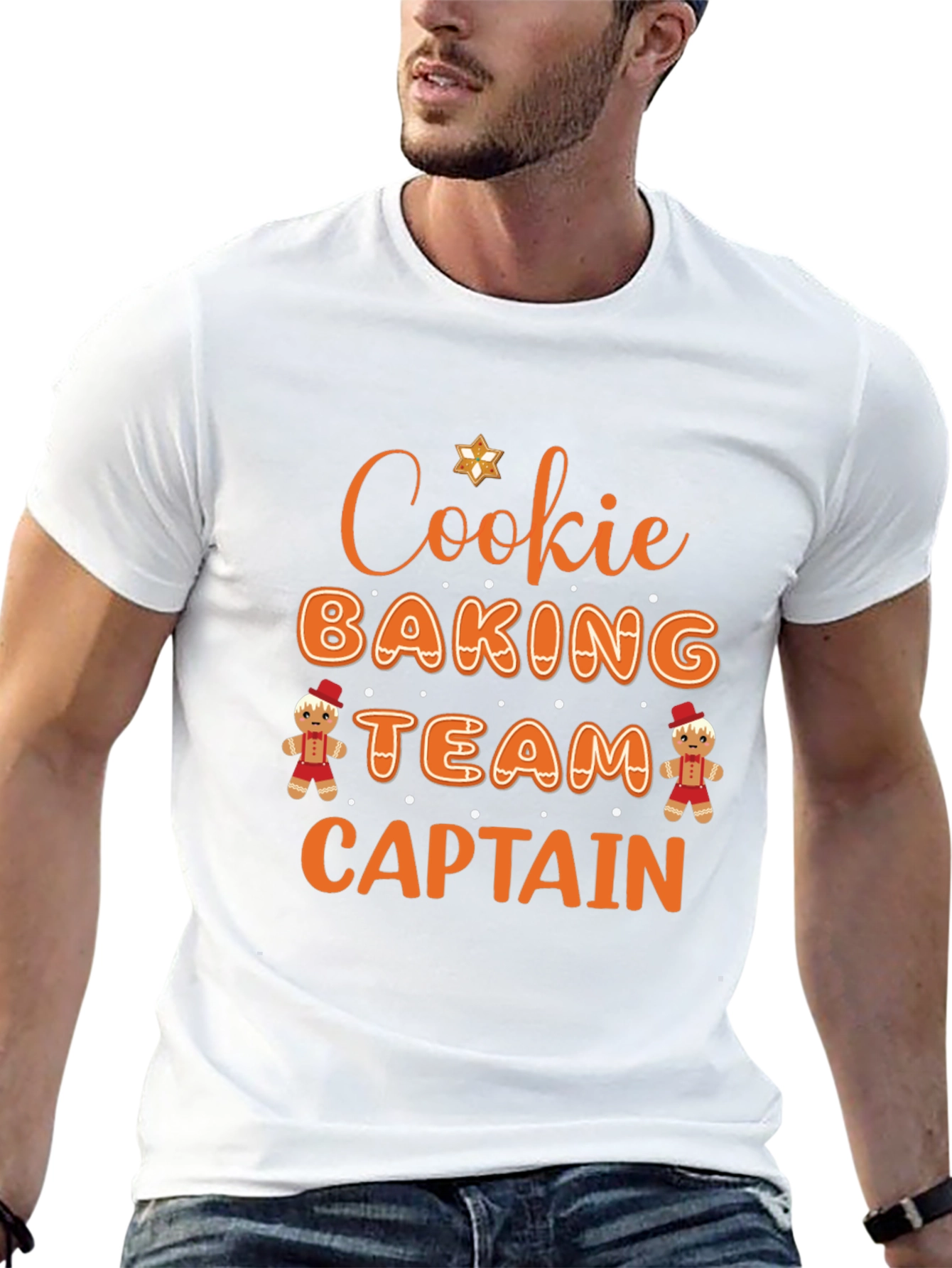 Cookie Baking Team Captain Black T-Shirt