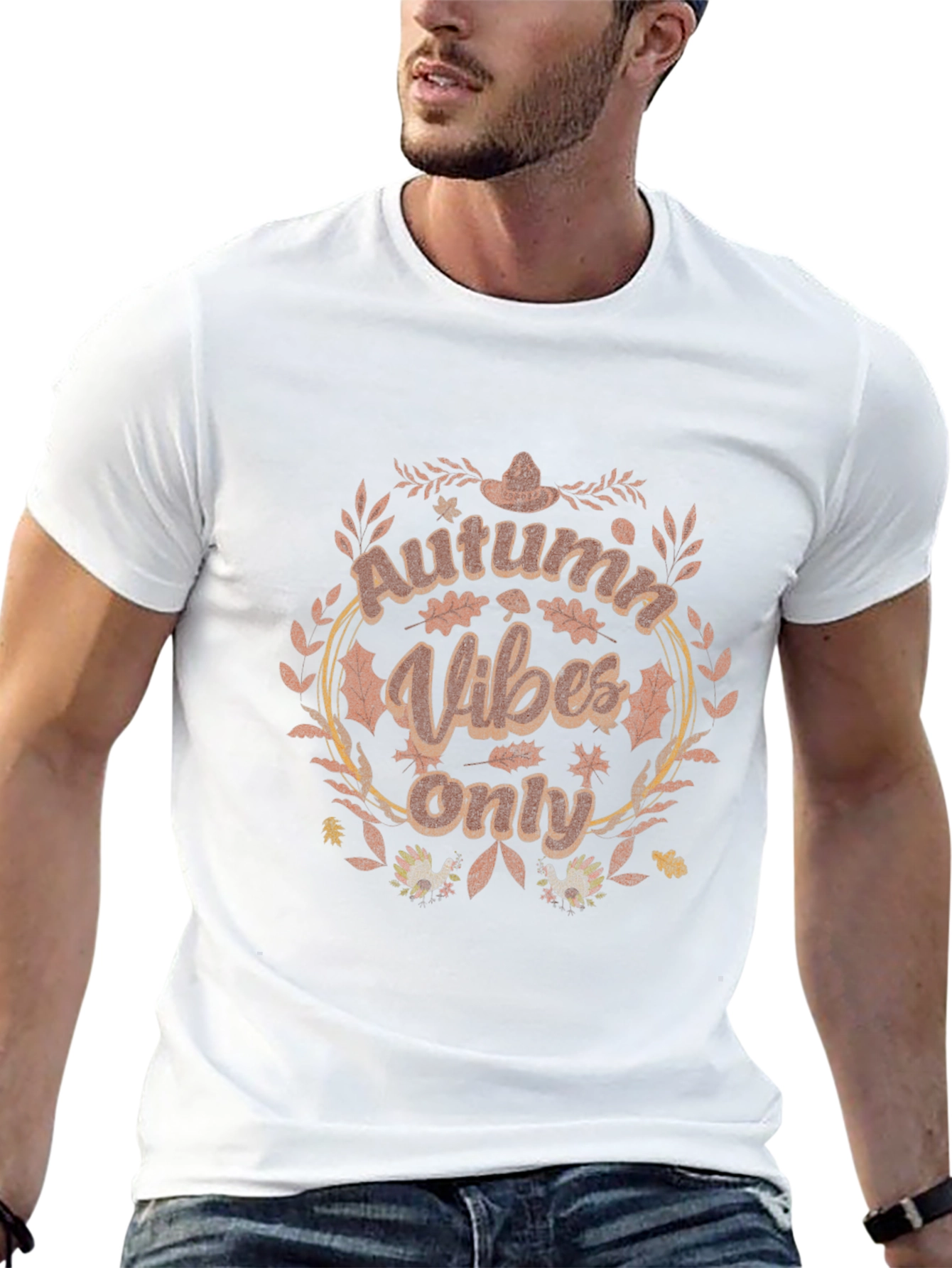 Autumn Vibes Only T-Shirt Fall Season Apparel