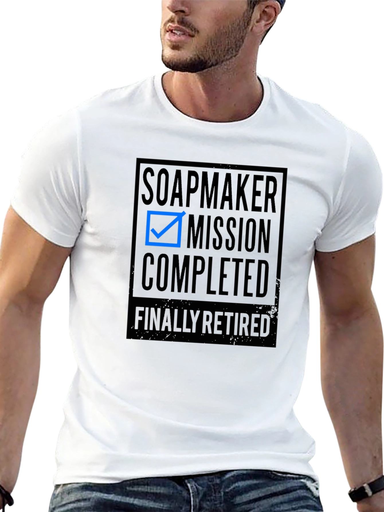 Soapmaker Mission Completed Retirement T-Shirt