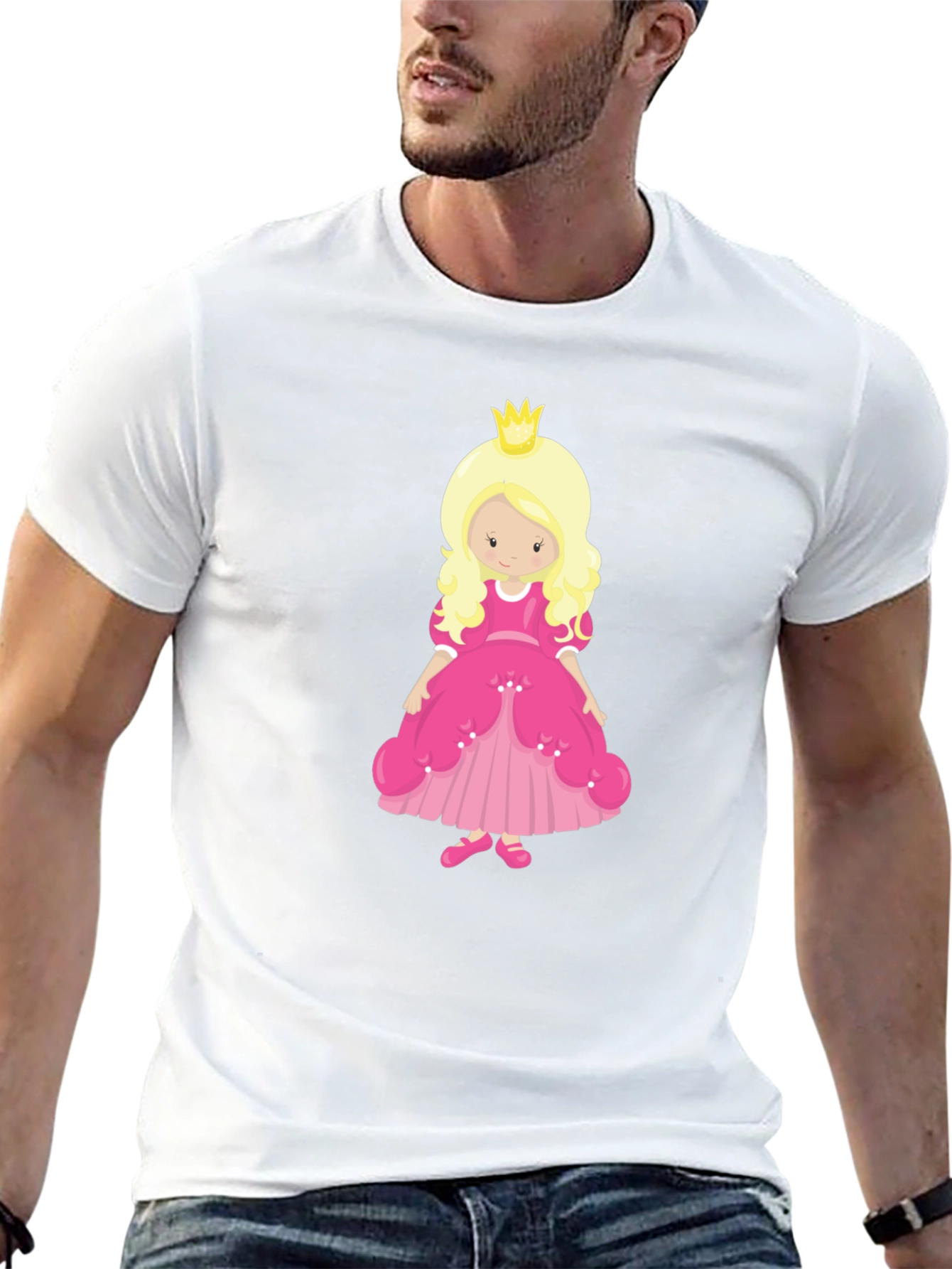 Princess Cartoon Graphic Tee
