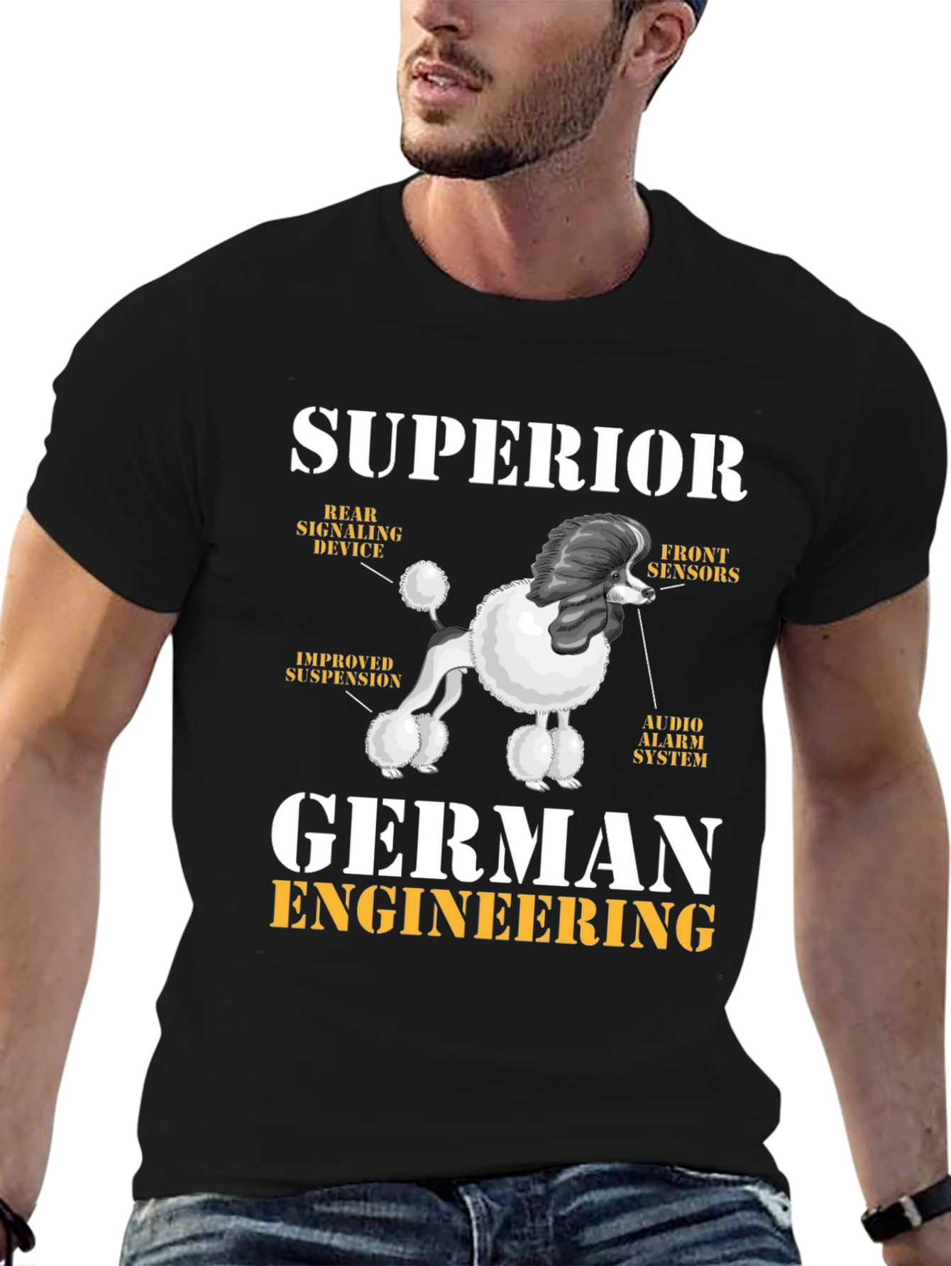 Superior German Engineering Poodle T-Shirt