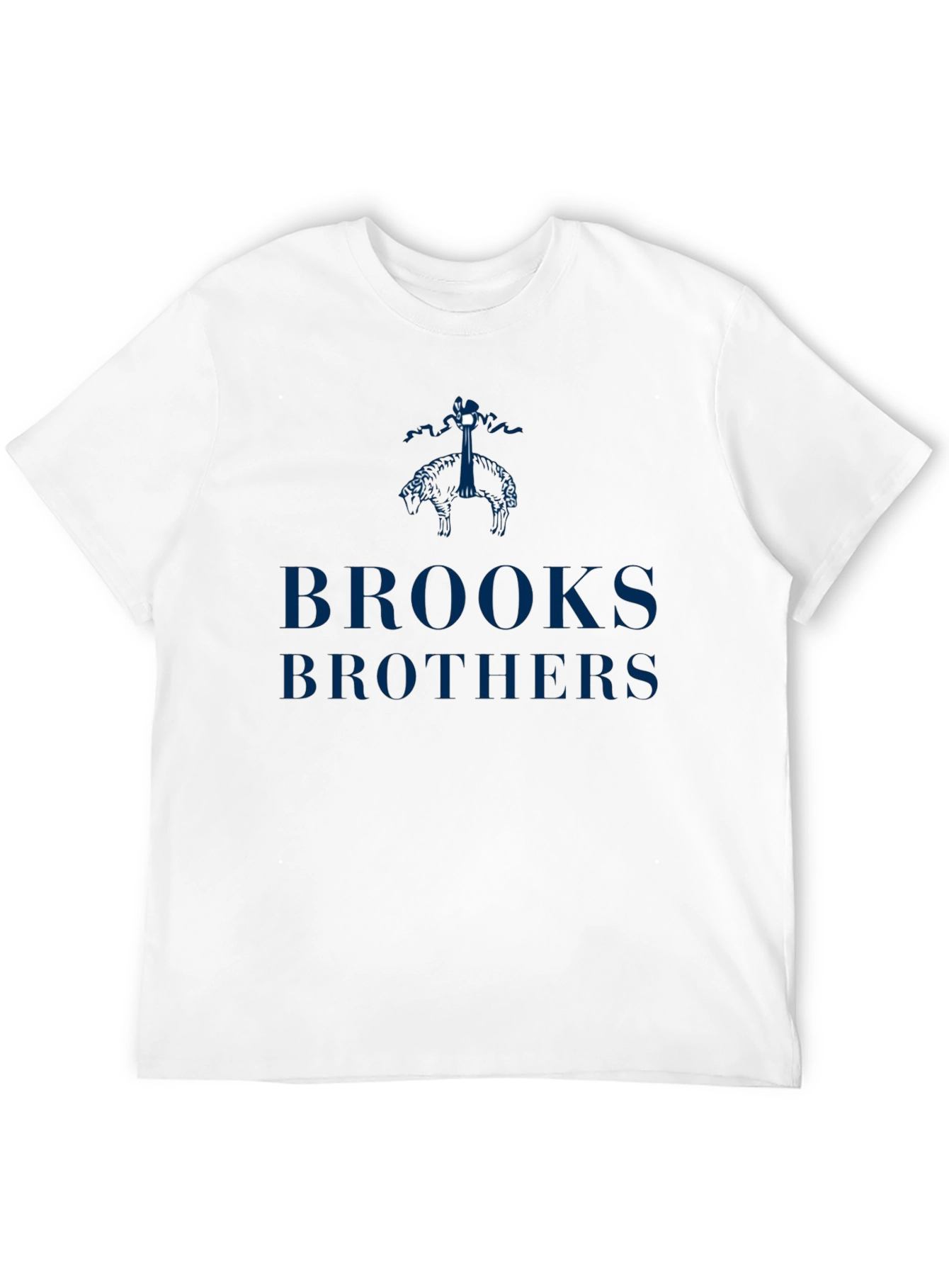 Brooks Brothers Black Graphic T-Shirt