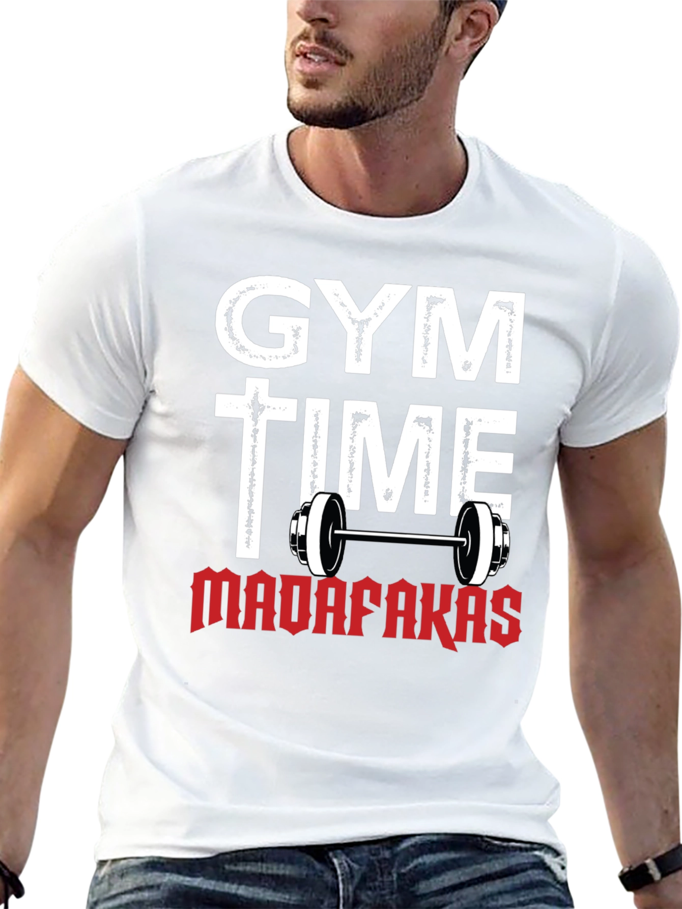 Gym Time Madafakas T-Shirt - Black