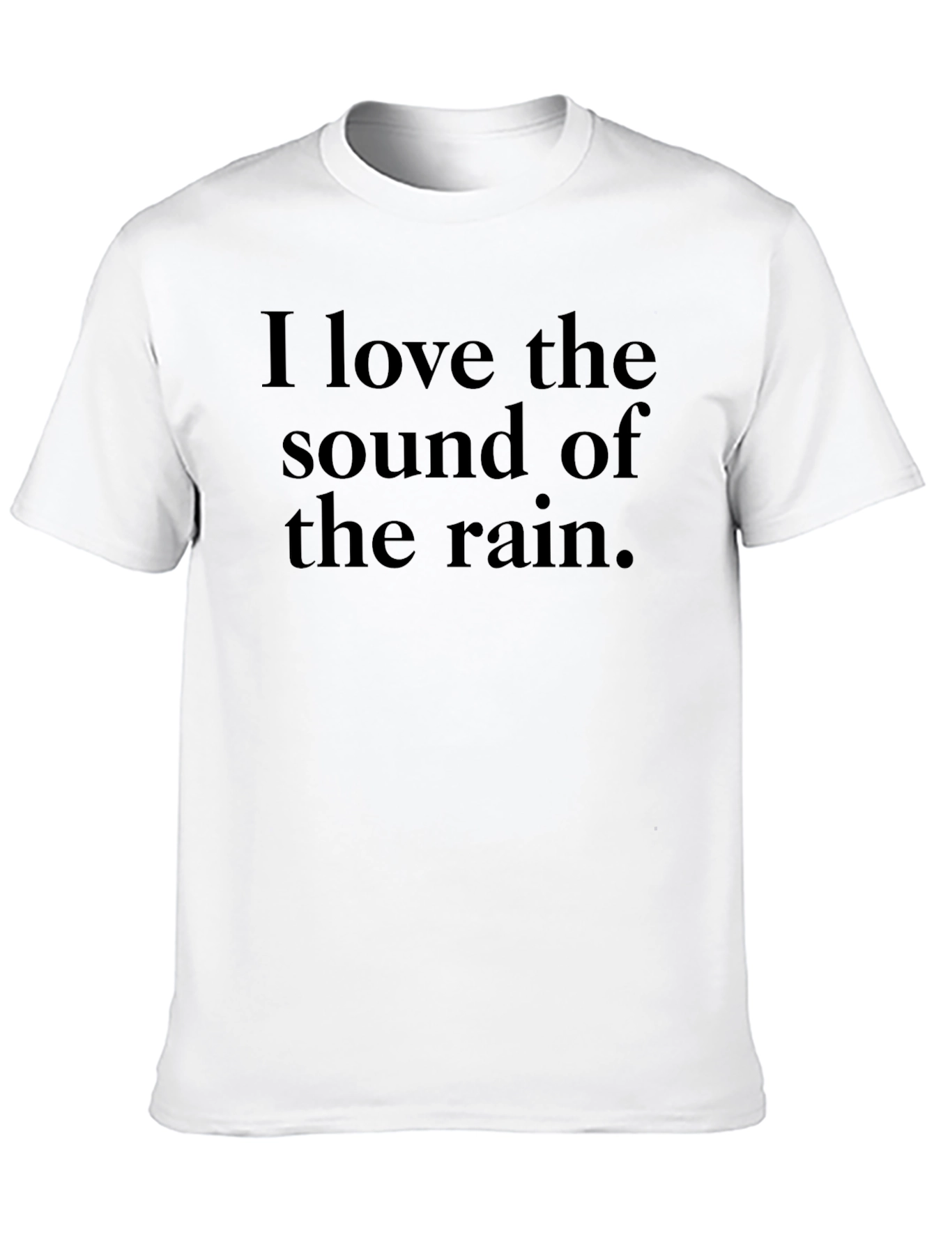 Rain Sound Tee - Soft Comfort