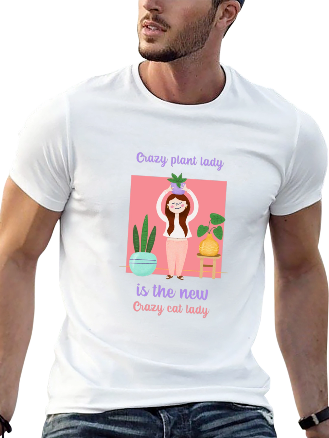 Crazy Plant Lady Graphic Tee