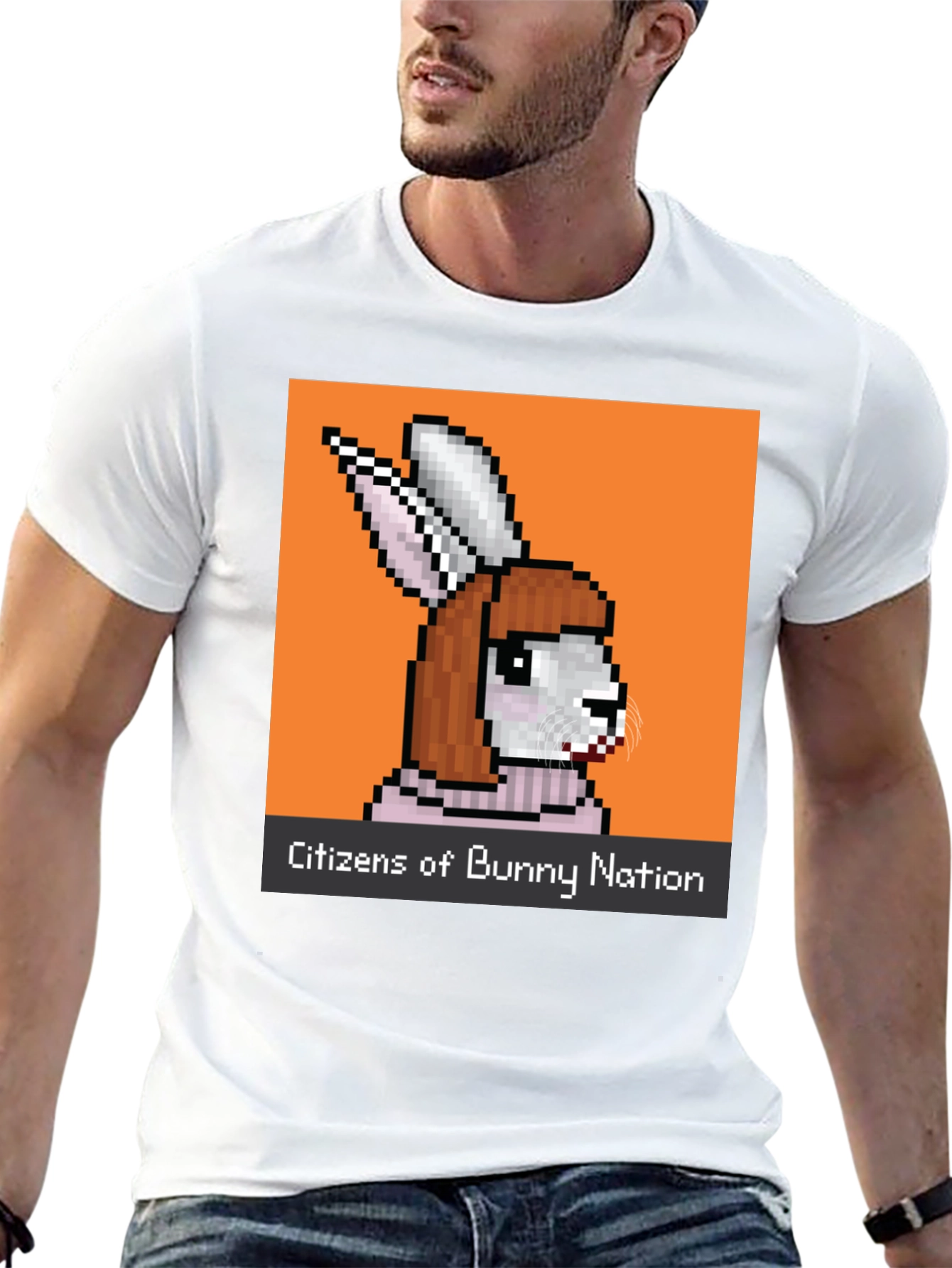 Bunny Nation Graphic T-Shirt