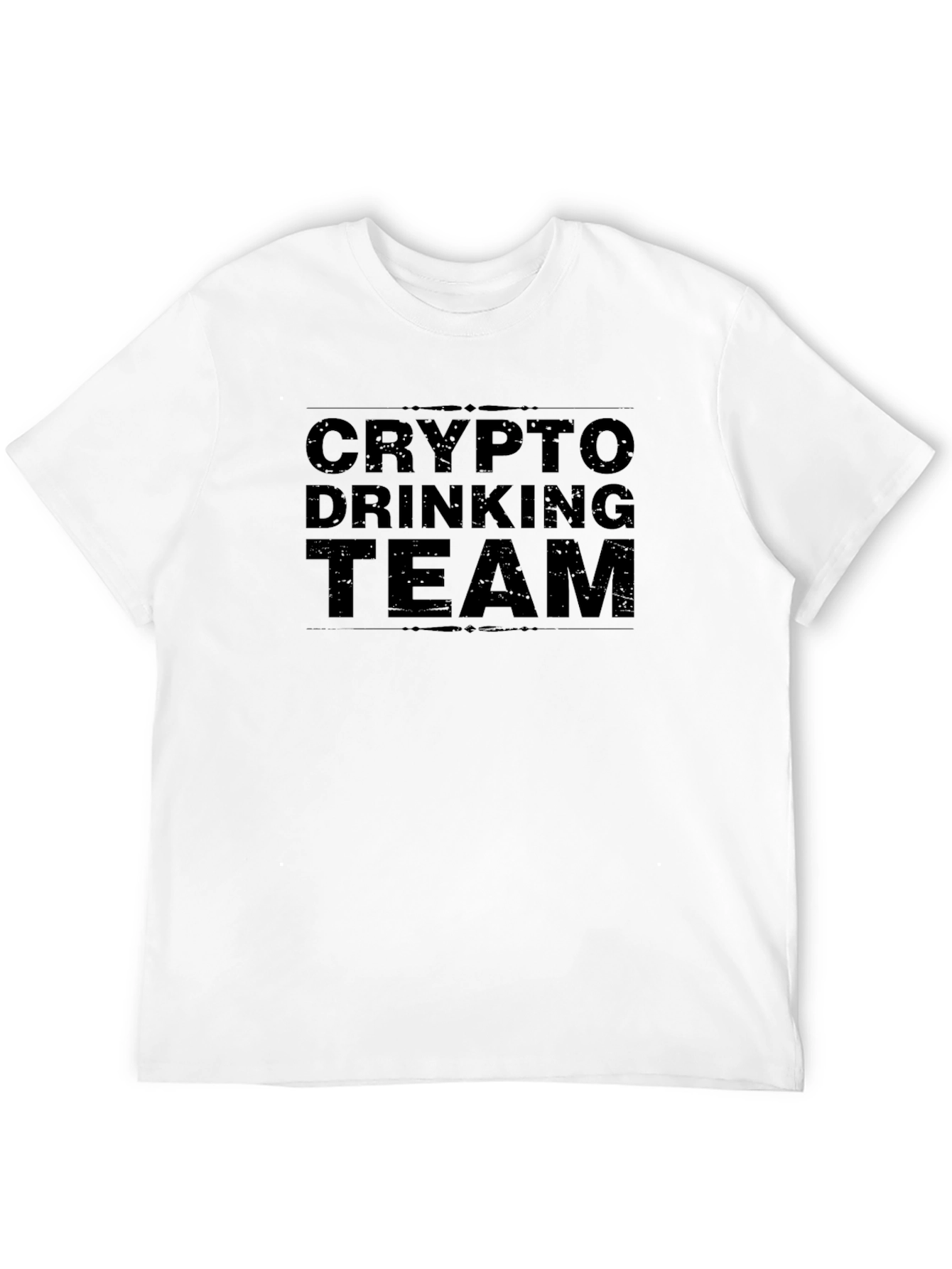 Crypto Drinking Team Graphic Tee