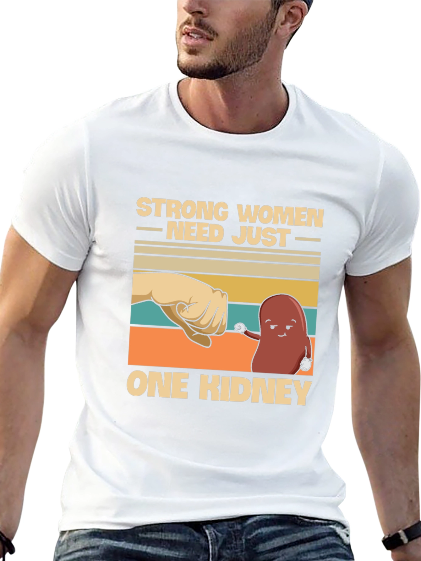 Strong Women One Kidney T-Shirt