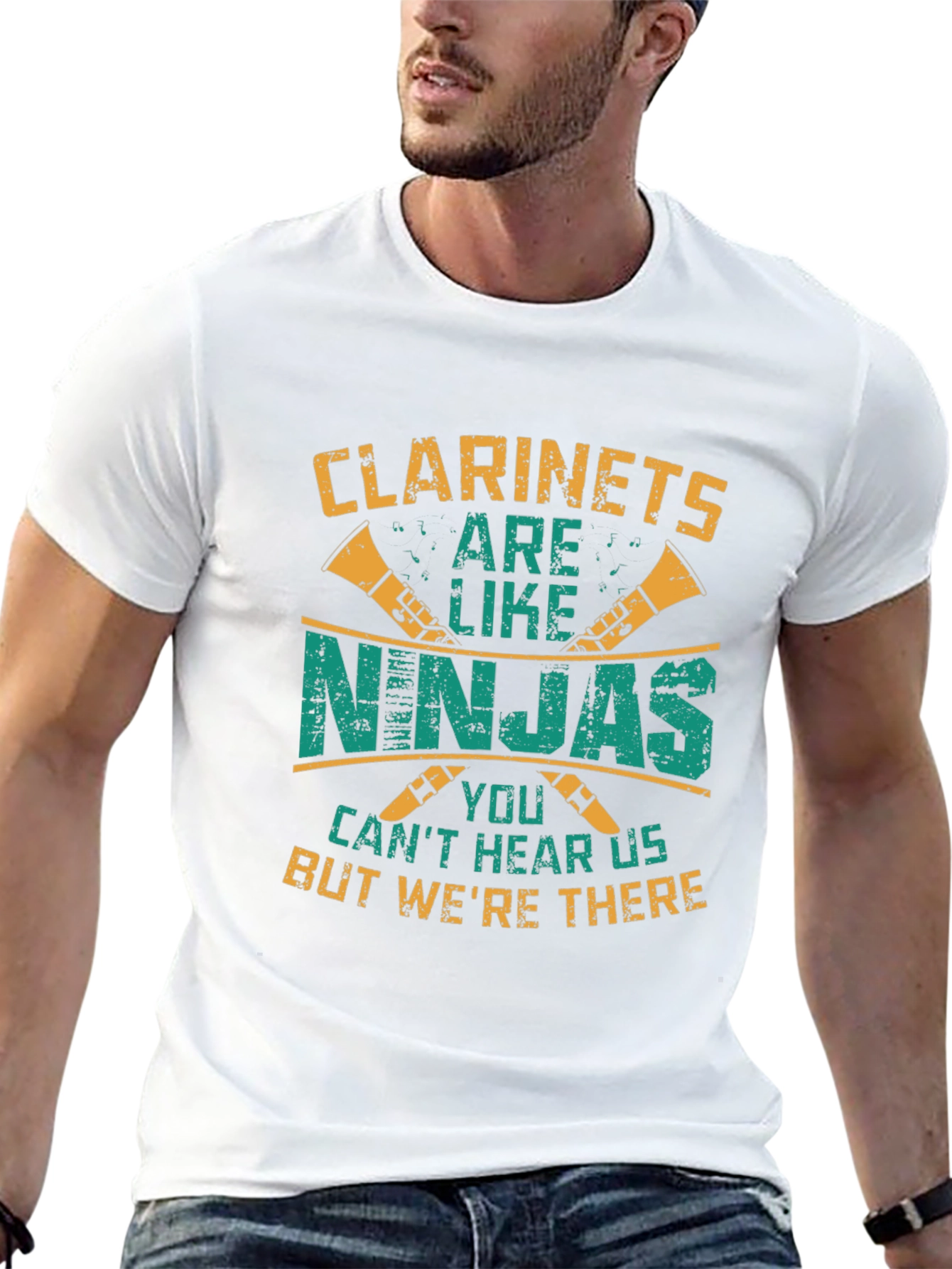 Clarinets Are Like Ninjas Graphic T-Shirt
