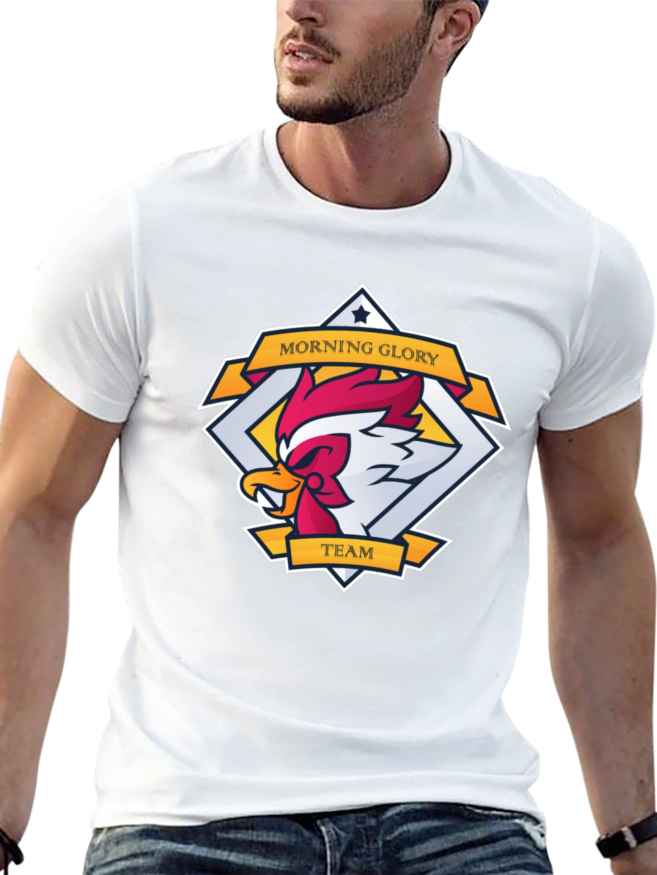 Morning Glory Team Rooster Graphic Tee