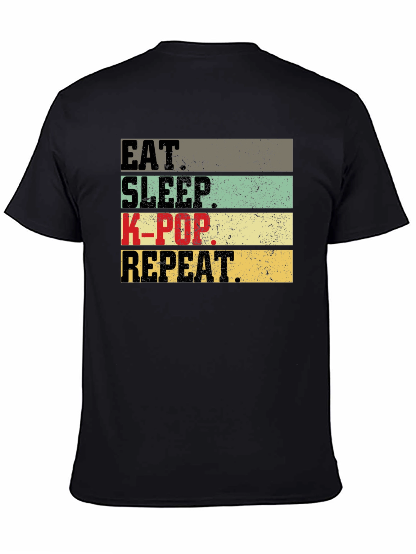 Eat Sleep K-Pop Repeat T-Shirt