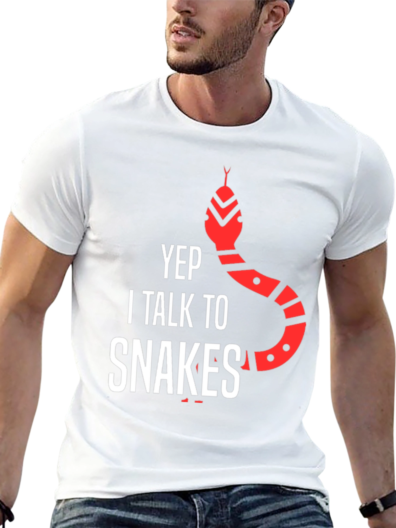 Yep I Talk to Snakes Graphic Tee