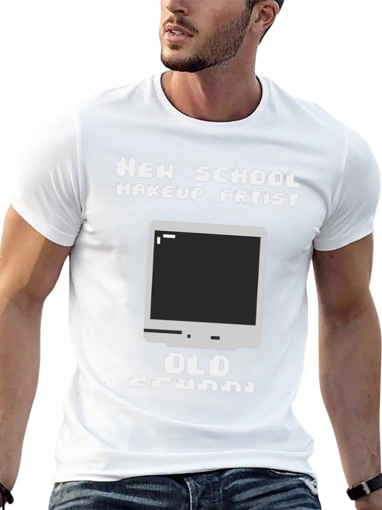 New School Makeup Artist Old Grunge T-Shirt