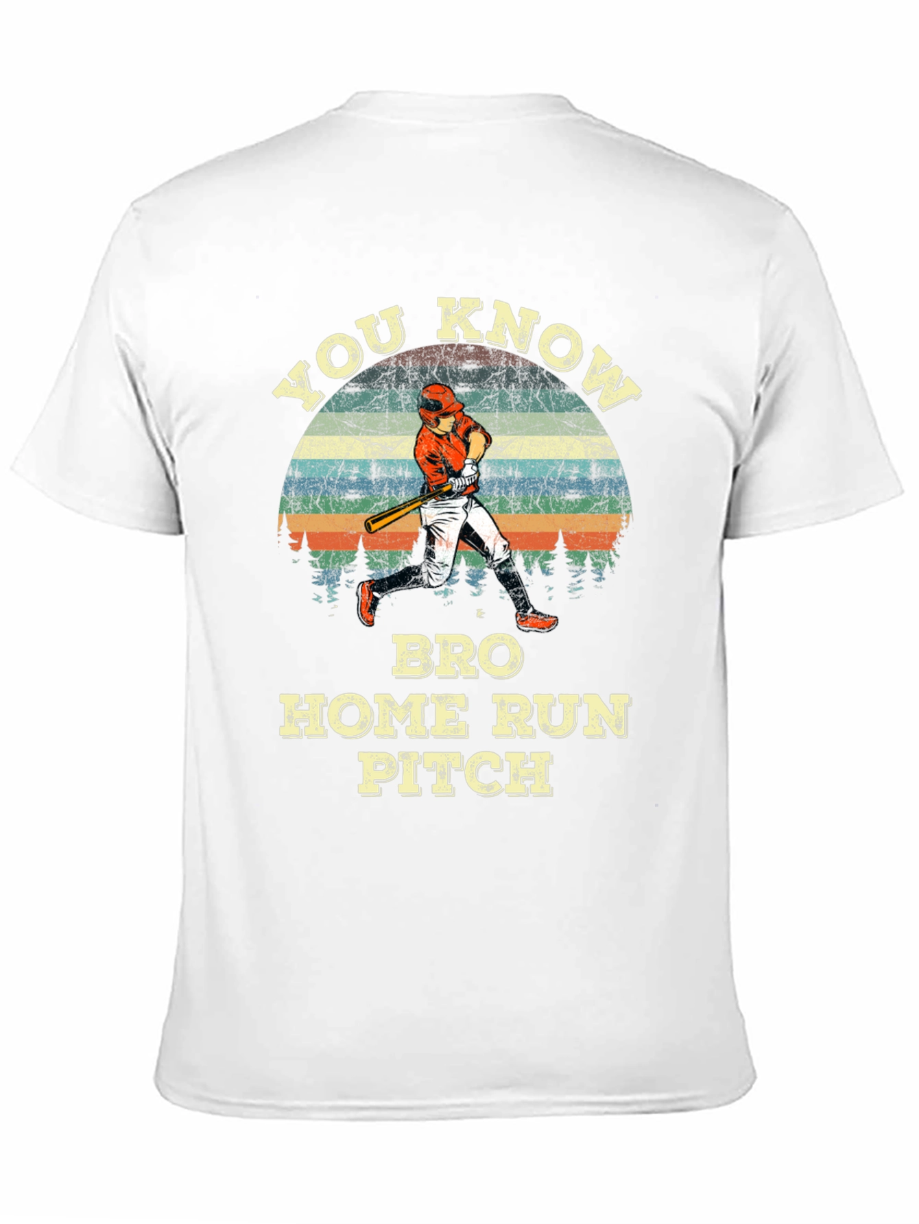You Know Bro Home Run Pitch Baseball T-Shirt