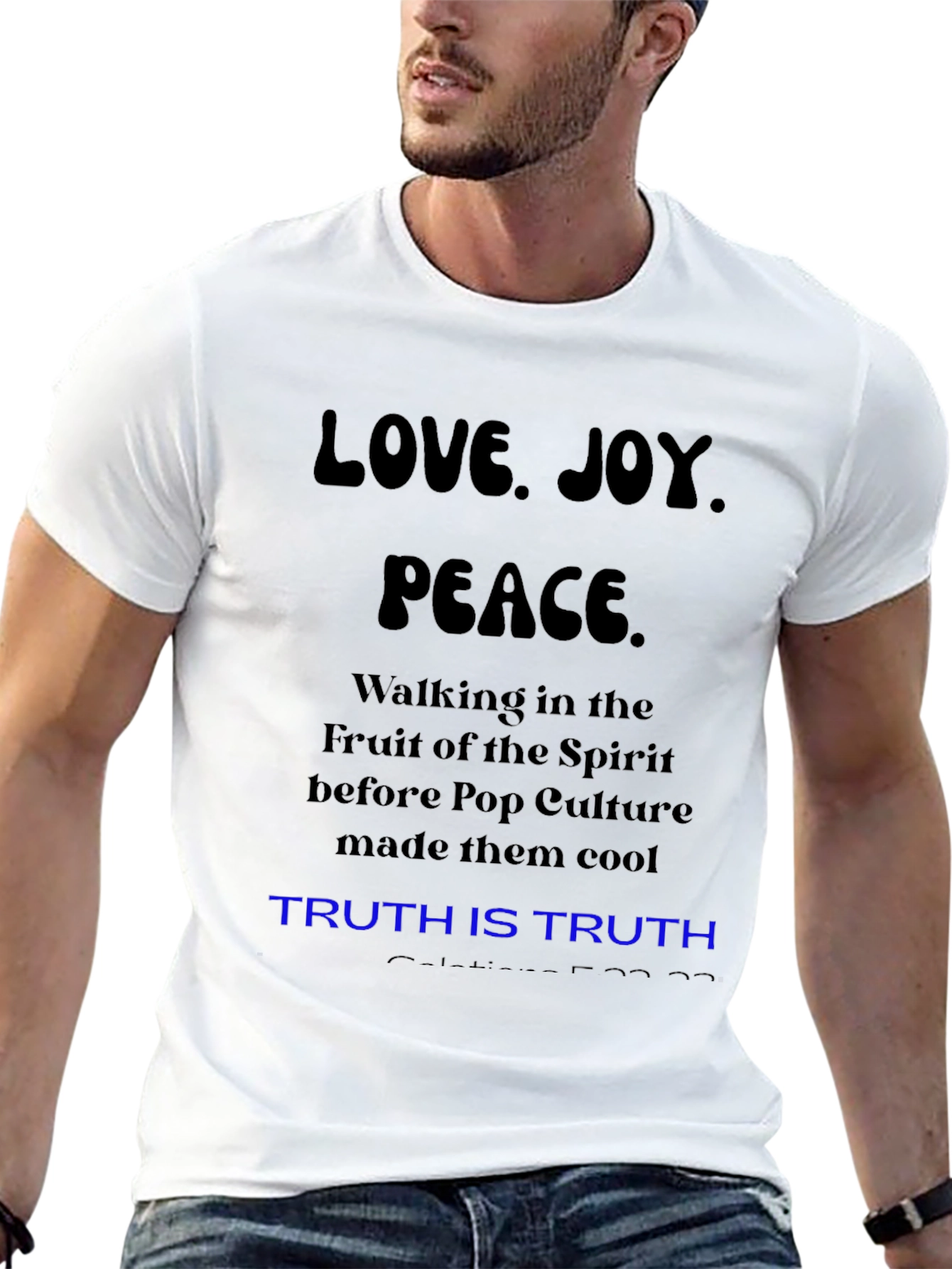 Love Joy Peace T-Shirt: Fruit of the Spirit