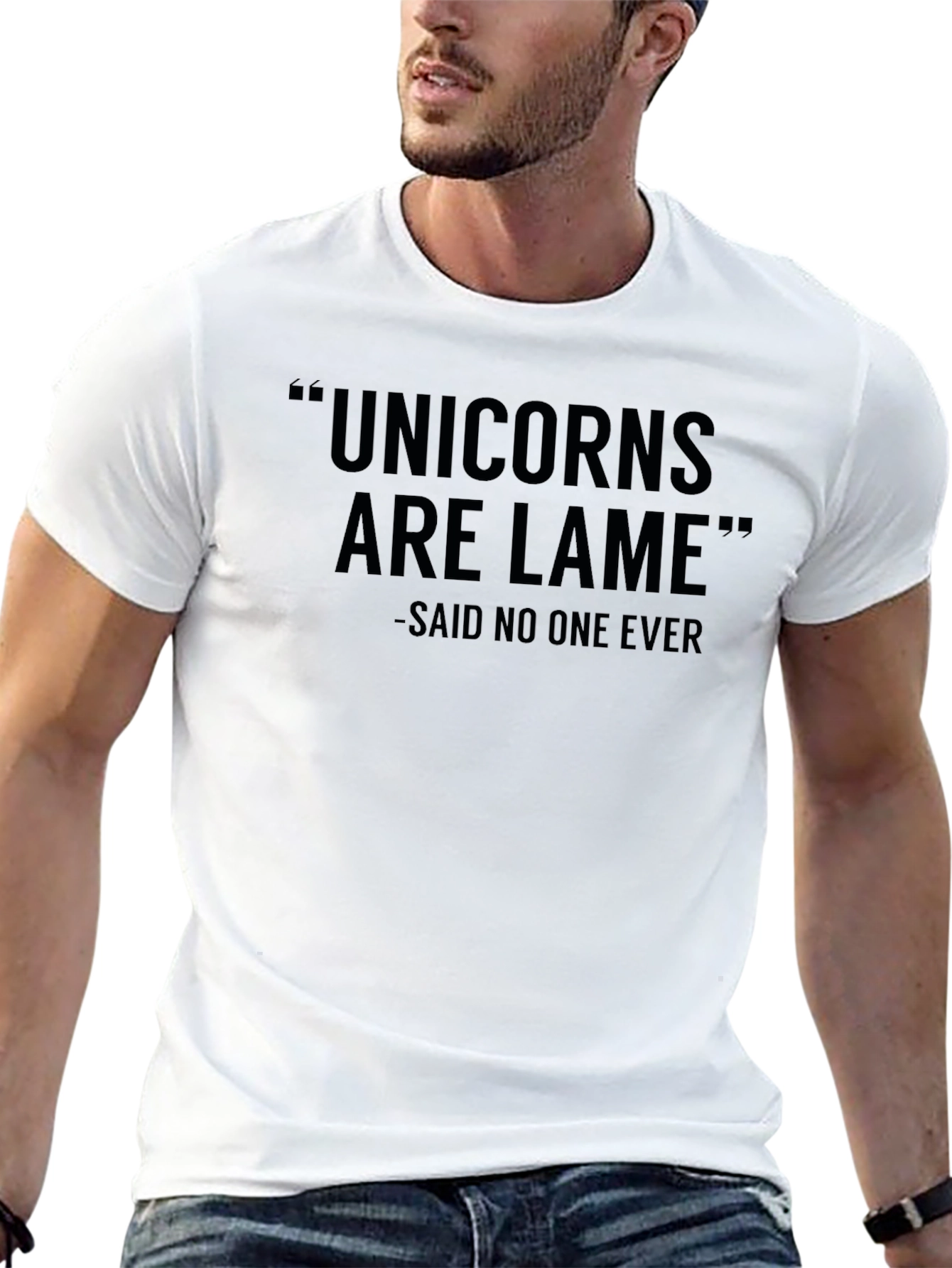 Unicorns Are Lame Funny Graphic Tee