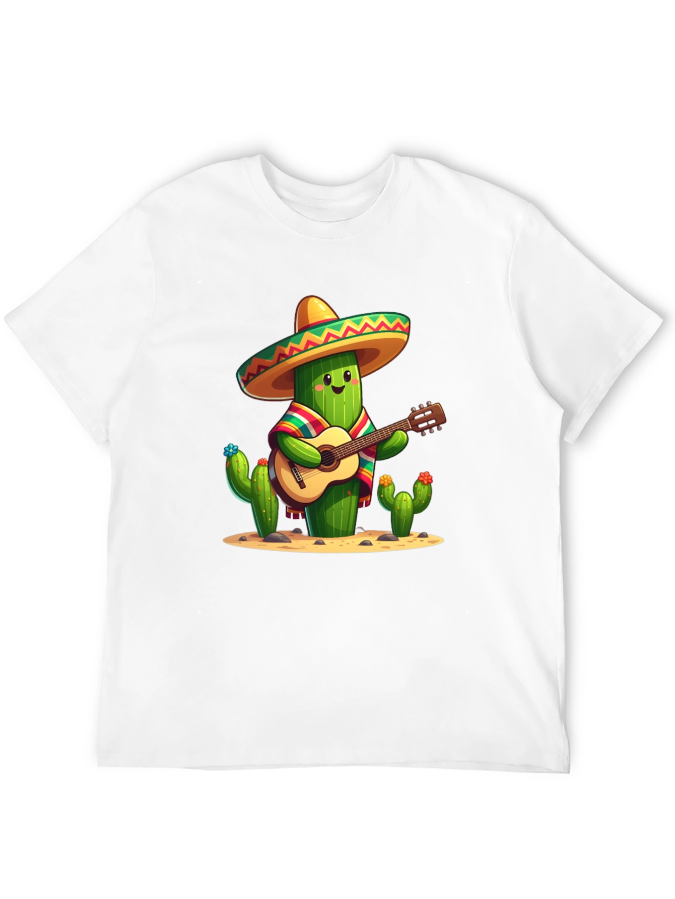Cactus Guitar Player T-Shirt