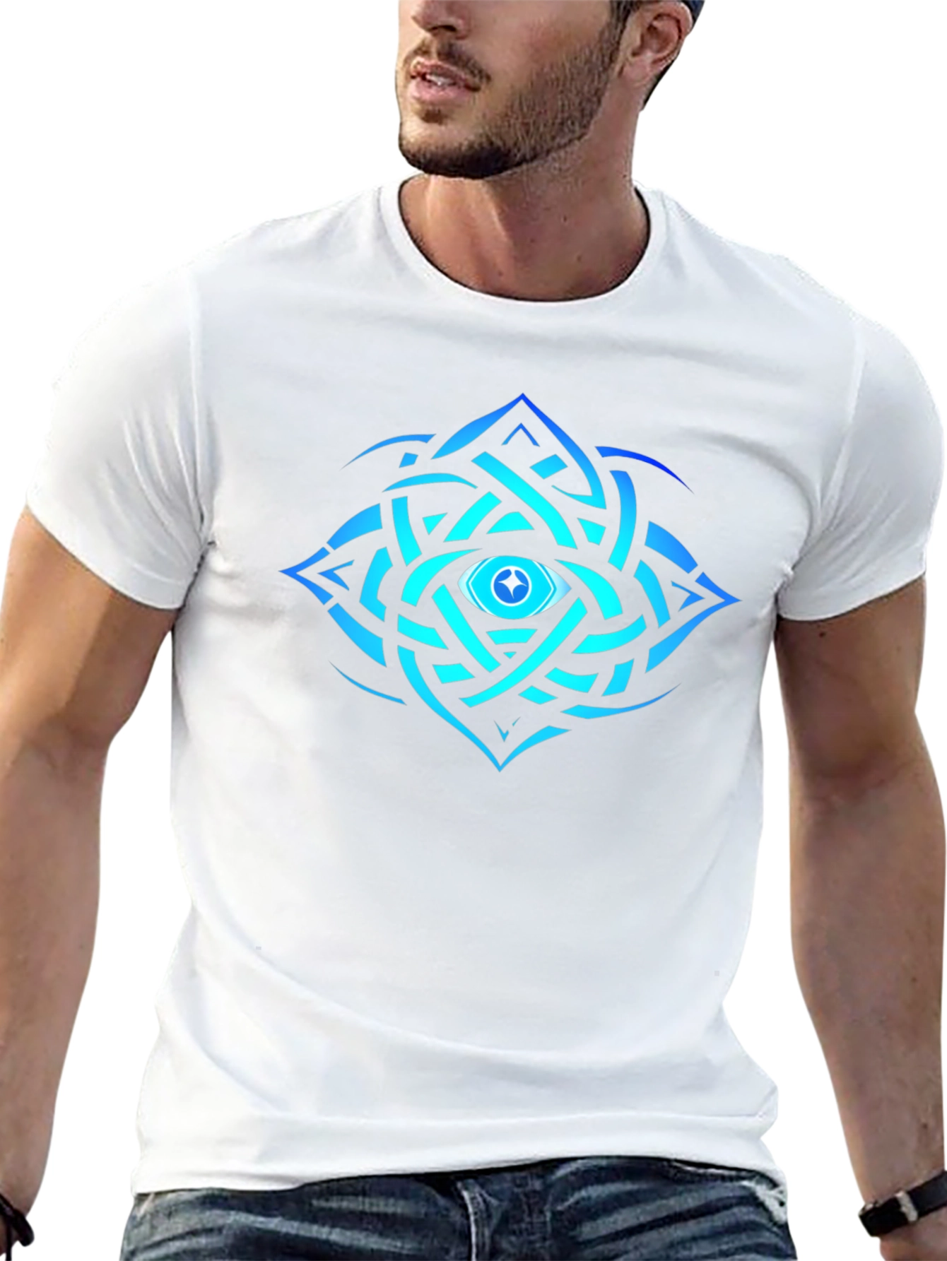 Eye of Providence Graphic T-Shirt - Black