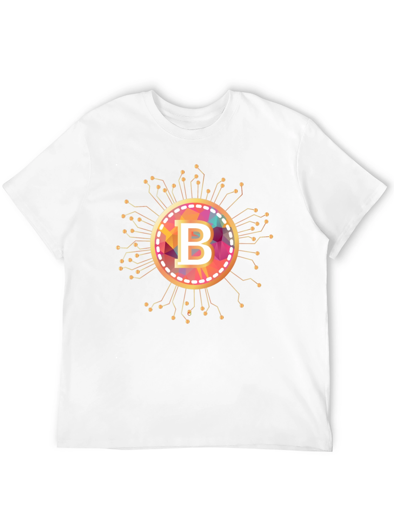Bitcoin B Logo Black T-Shirt