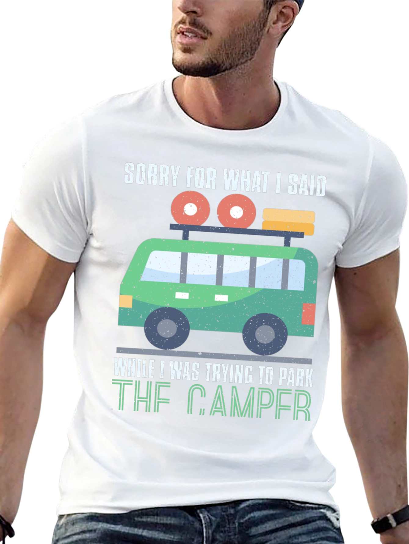Camper Parking Funny T-Shirt