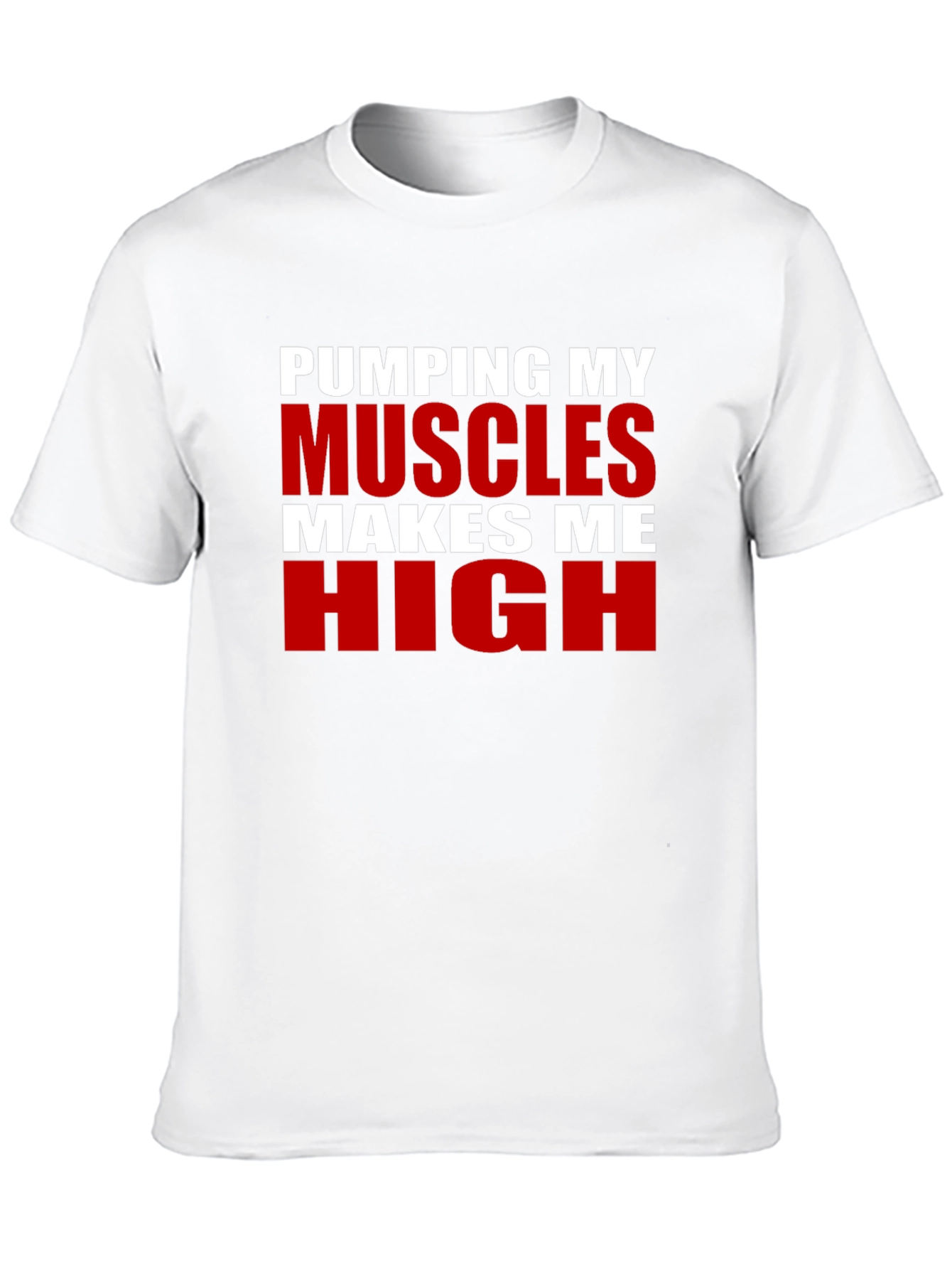 Pumping Muscles Graphic Tee