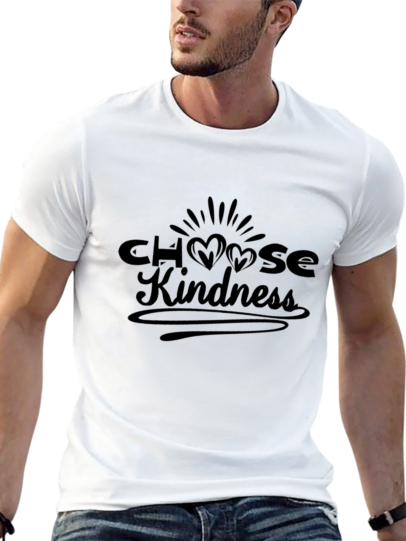 Choose Kindness Graphic Tee - Black