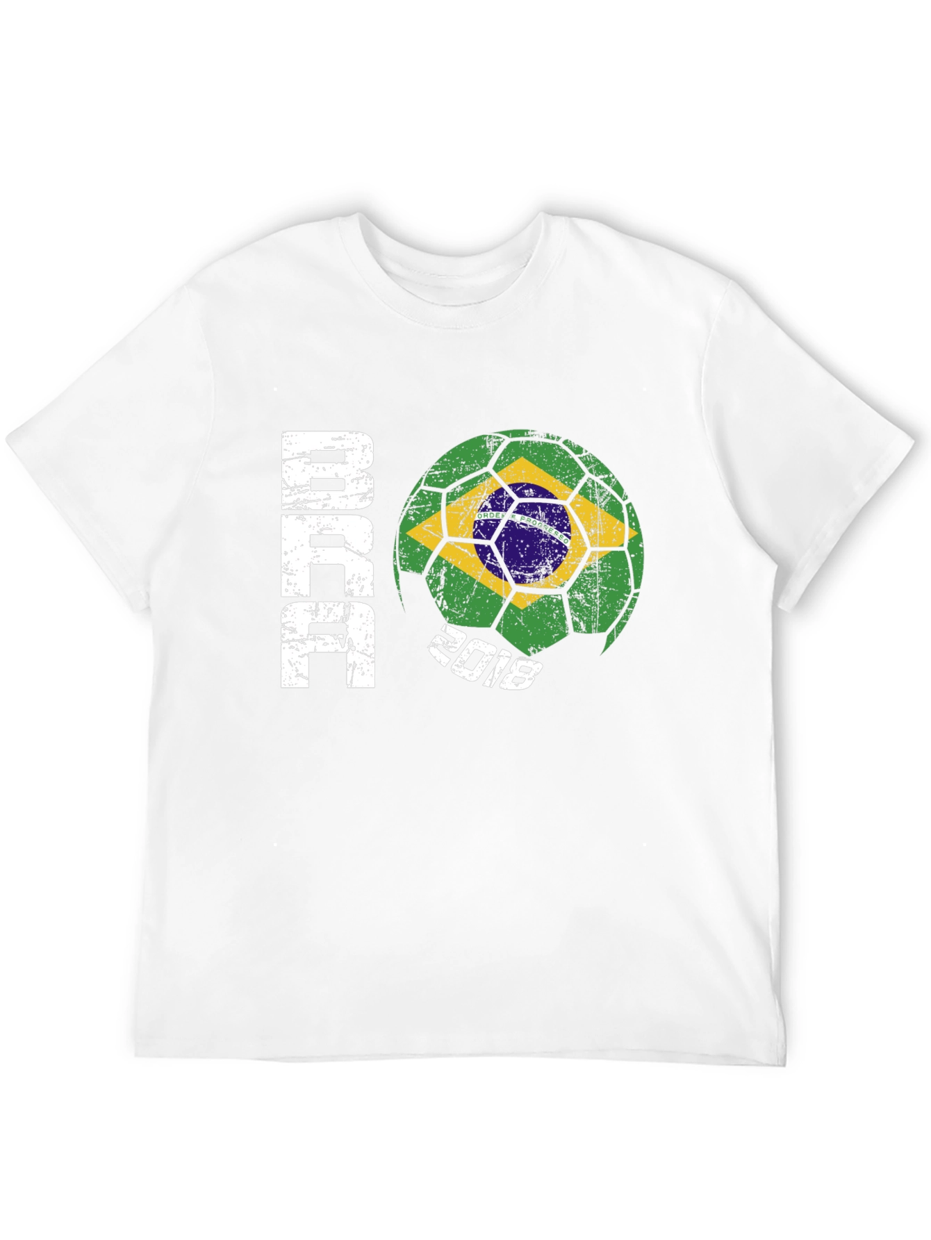Brazil Soccer 2018 Graphic Tee