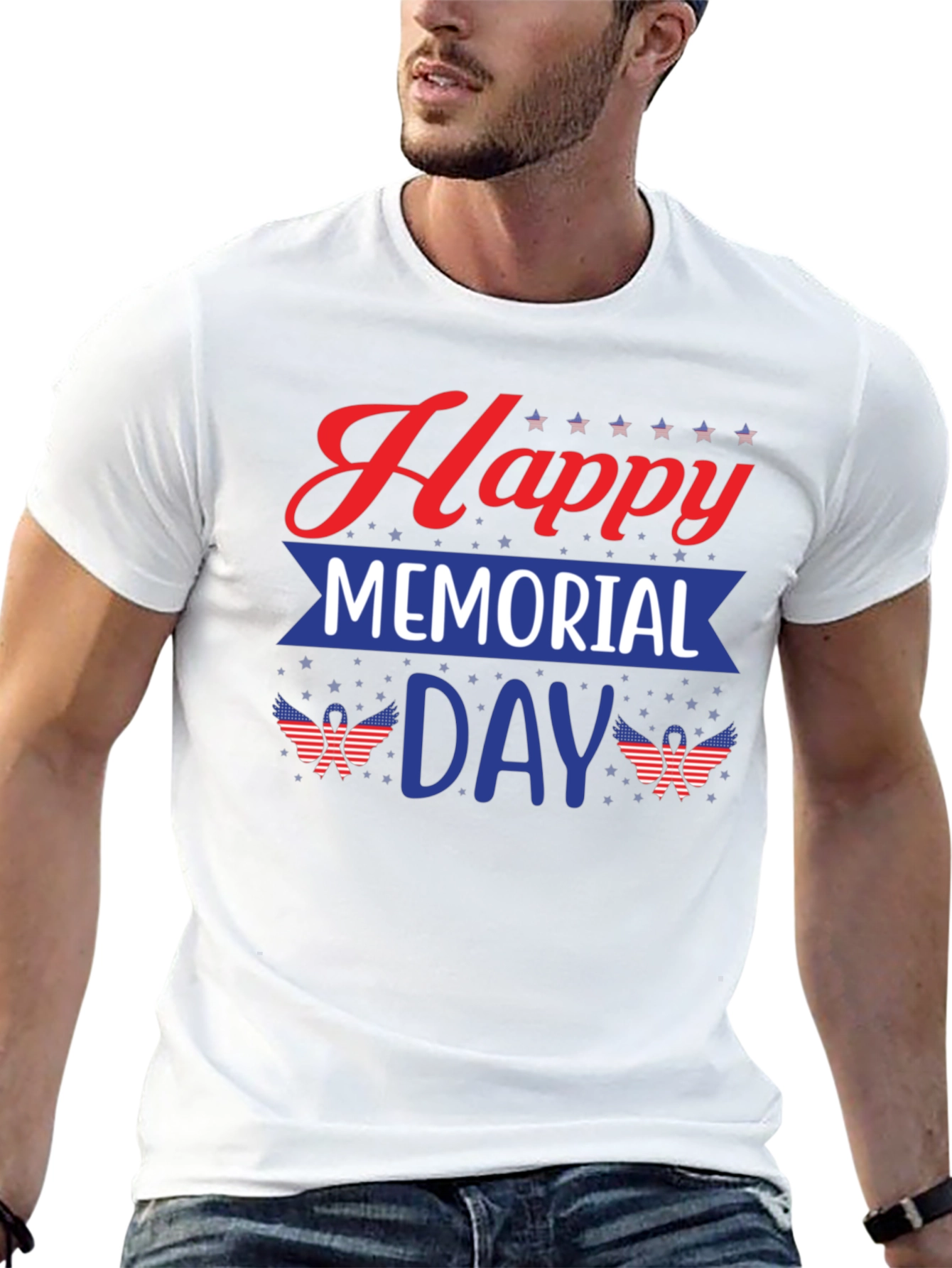 Happy Memorial Day Graphic T-Shirt