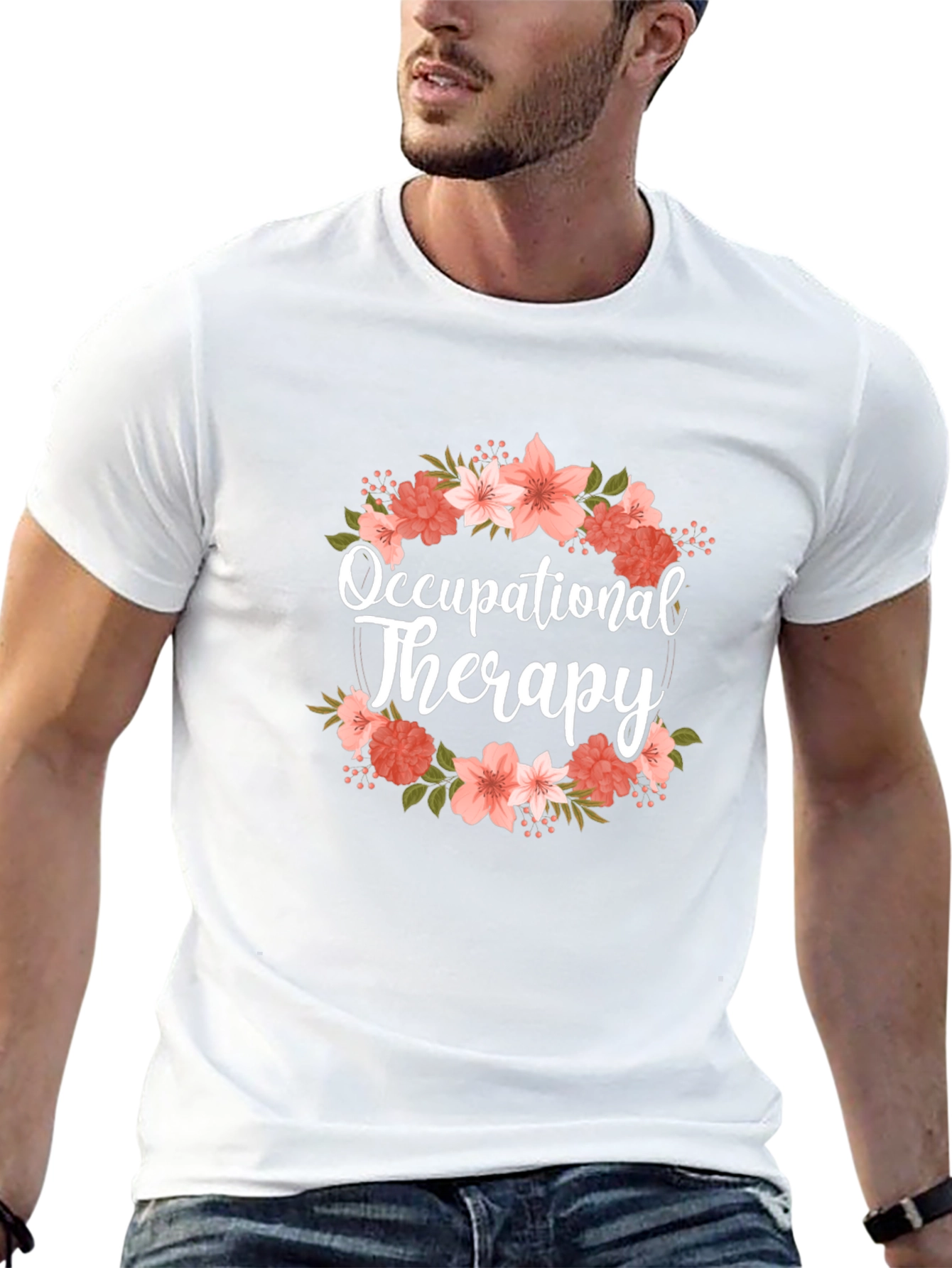 Floral Occupational Therapy T-Shirt
