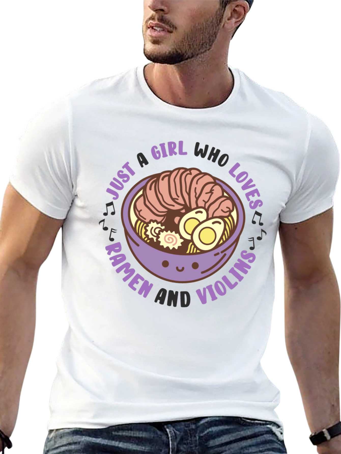 Ramen & Violins Girls T-Shirt