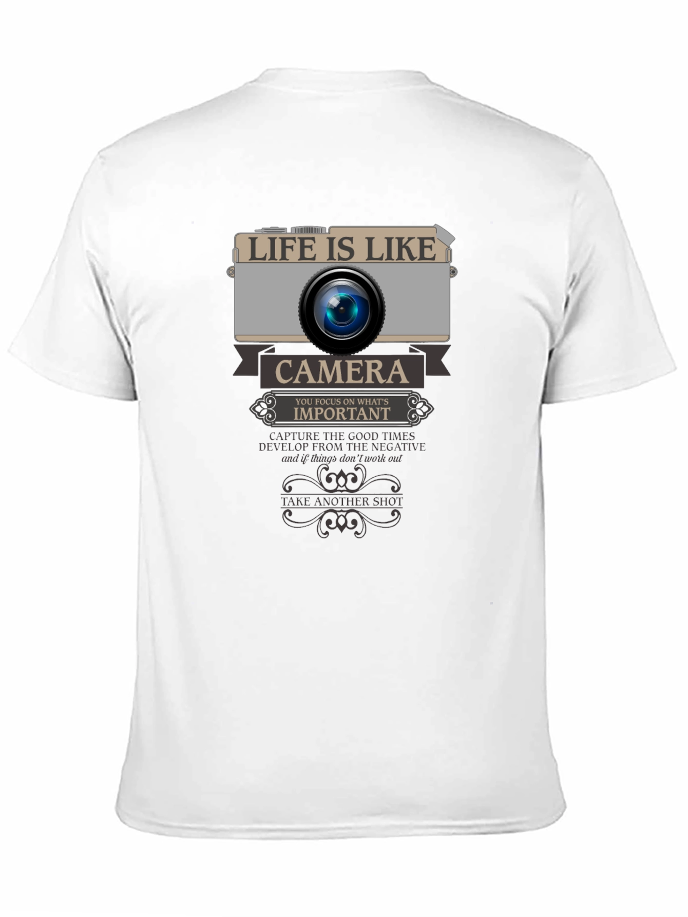 Life is Like a Camera Graphic T-Shirt