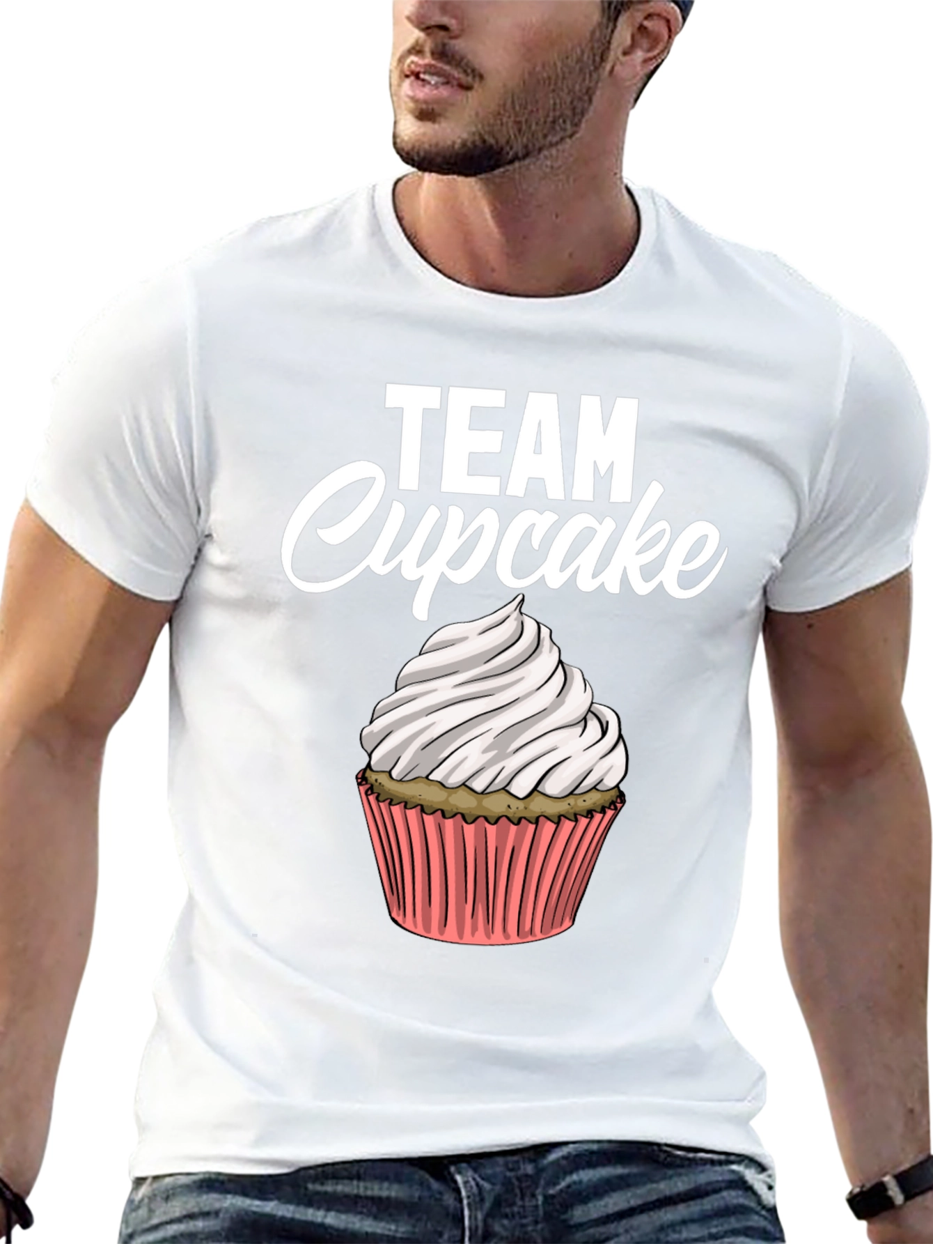 Team Cupcake Graphic T-Shirt - Sweet Treat Tee