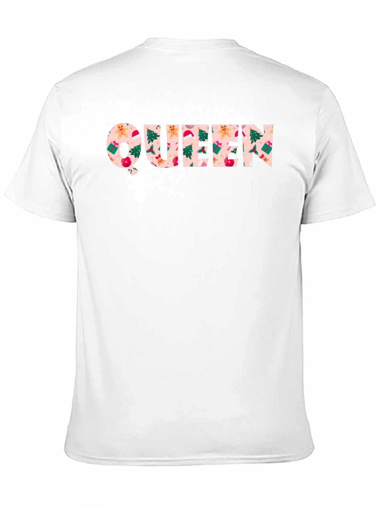 Christmas Queen Black T-Shirt