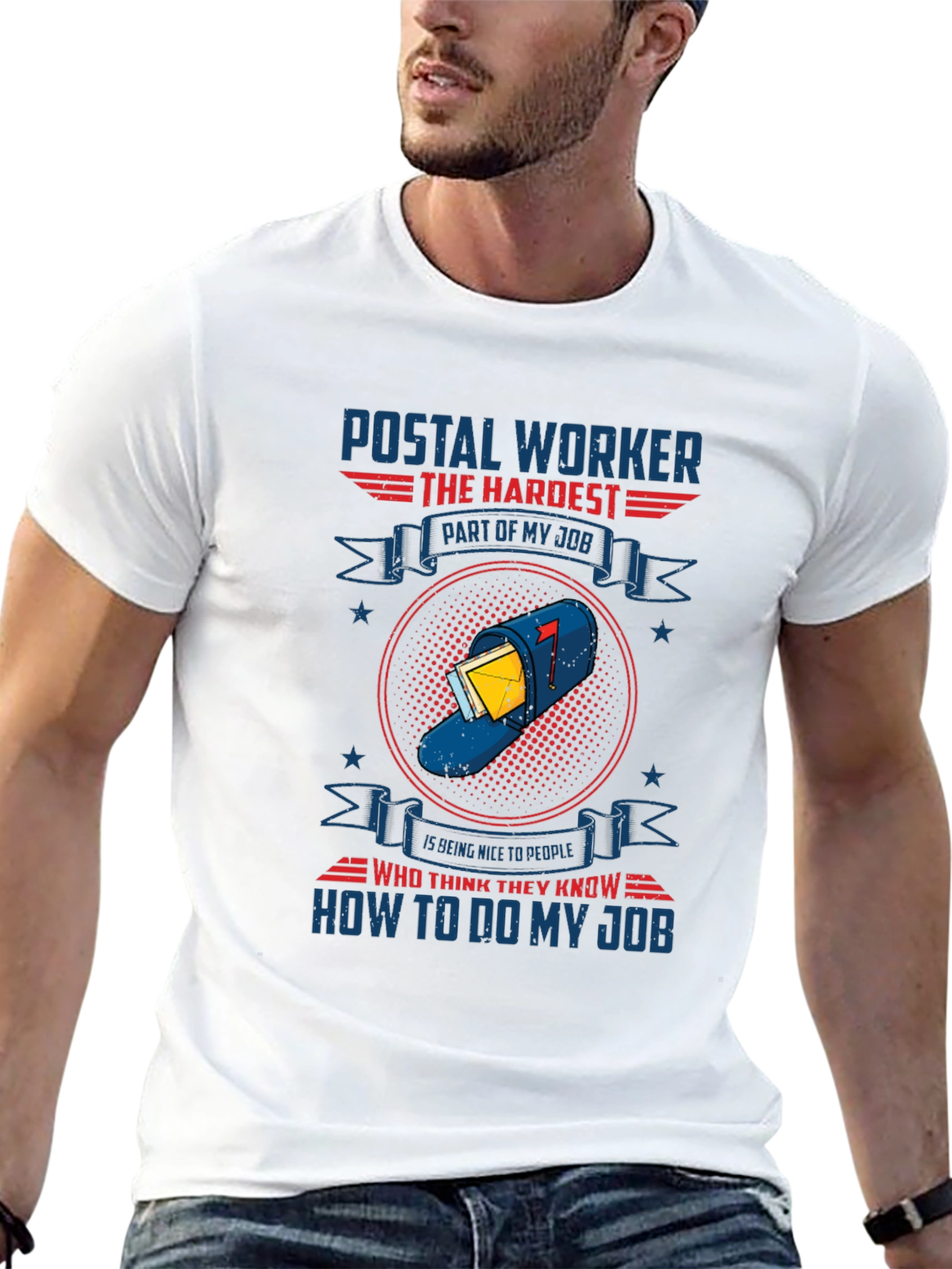 Postal Worker T-Shirt - Funny Mail Carrier Tee