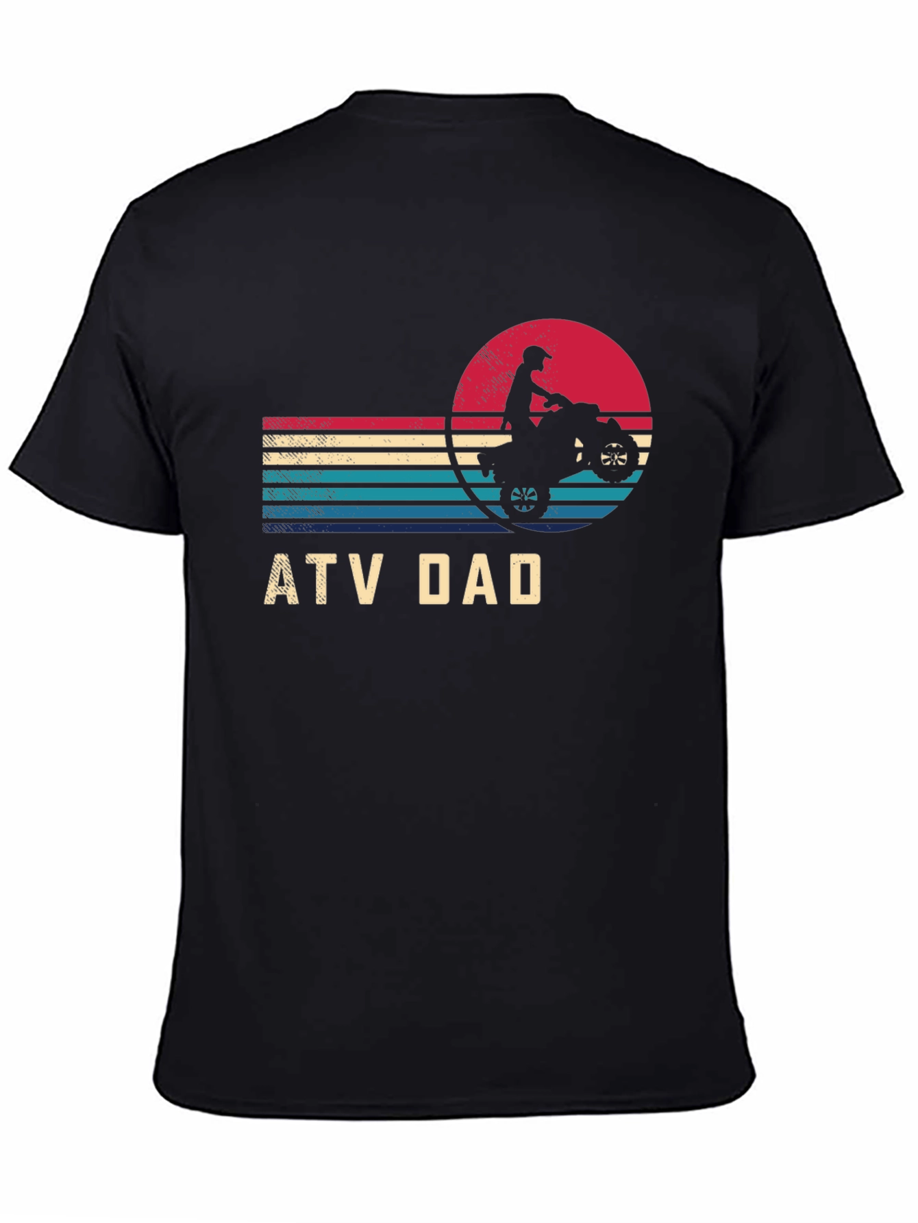 ATV Dad Graphic T-Shirt - Retro Style