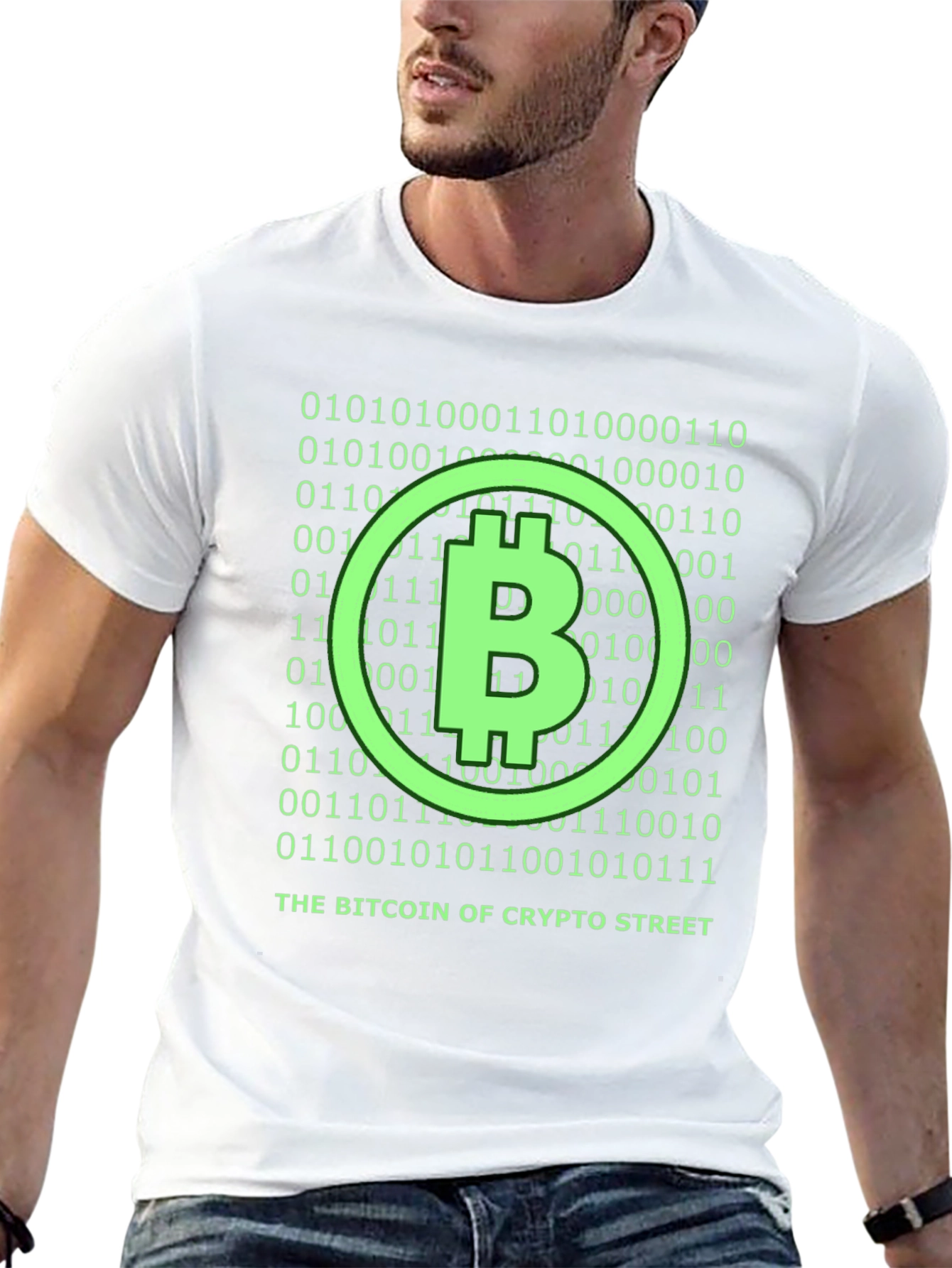 Bitcoin Crypto Street T-Shirt - Black
