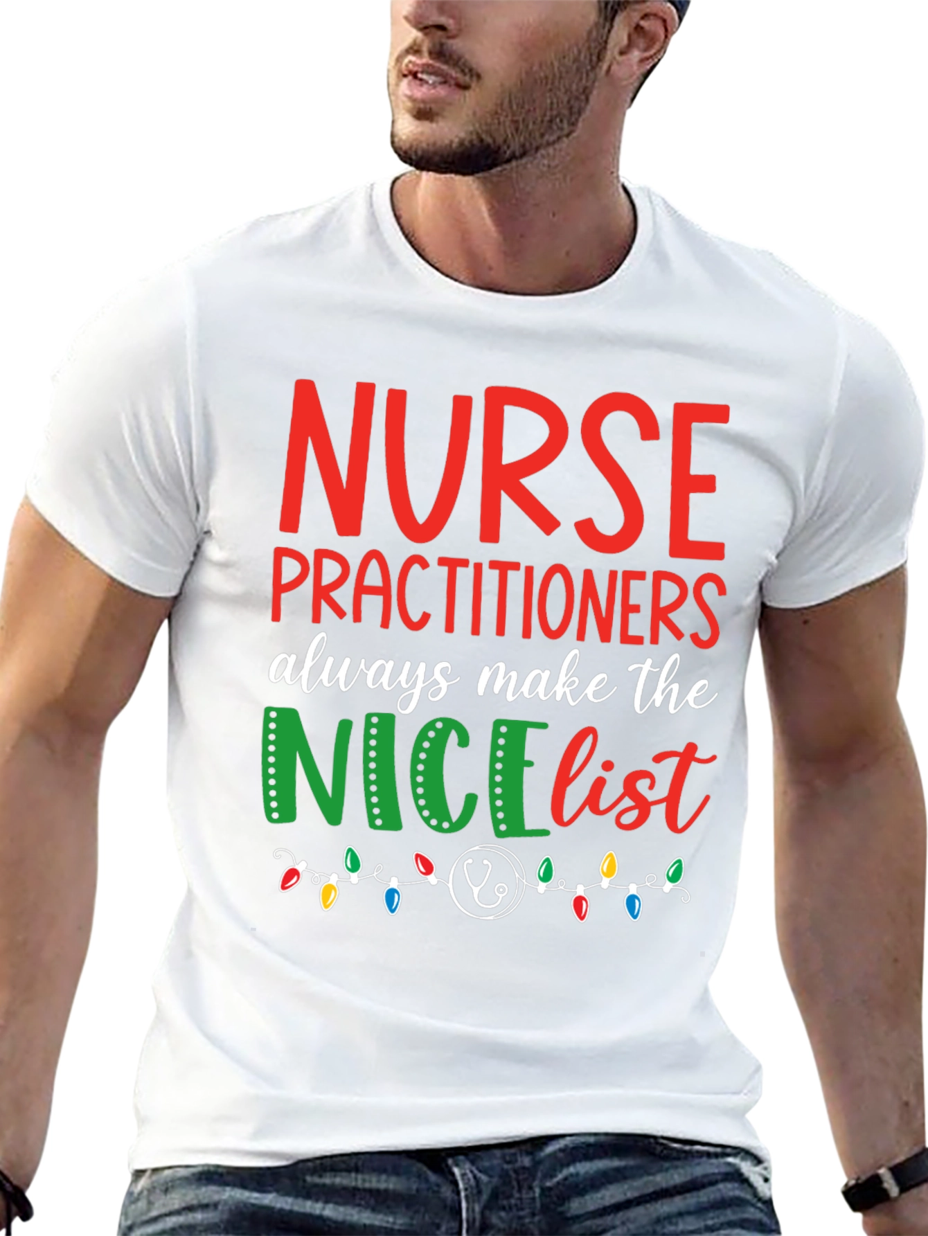 Nurse Practitioner Christmas T-Shirt