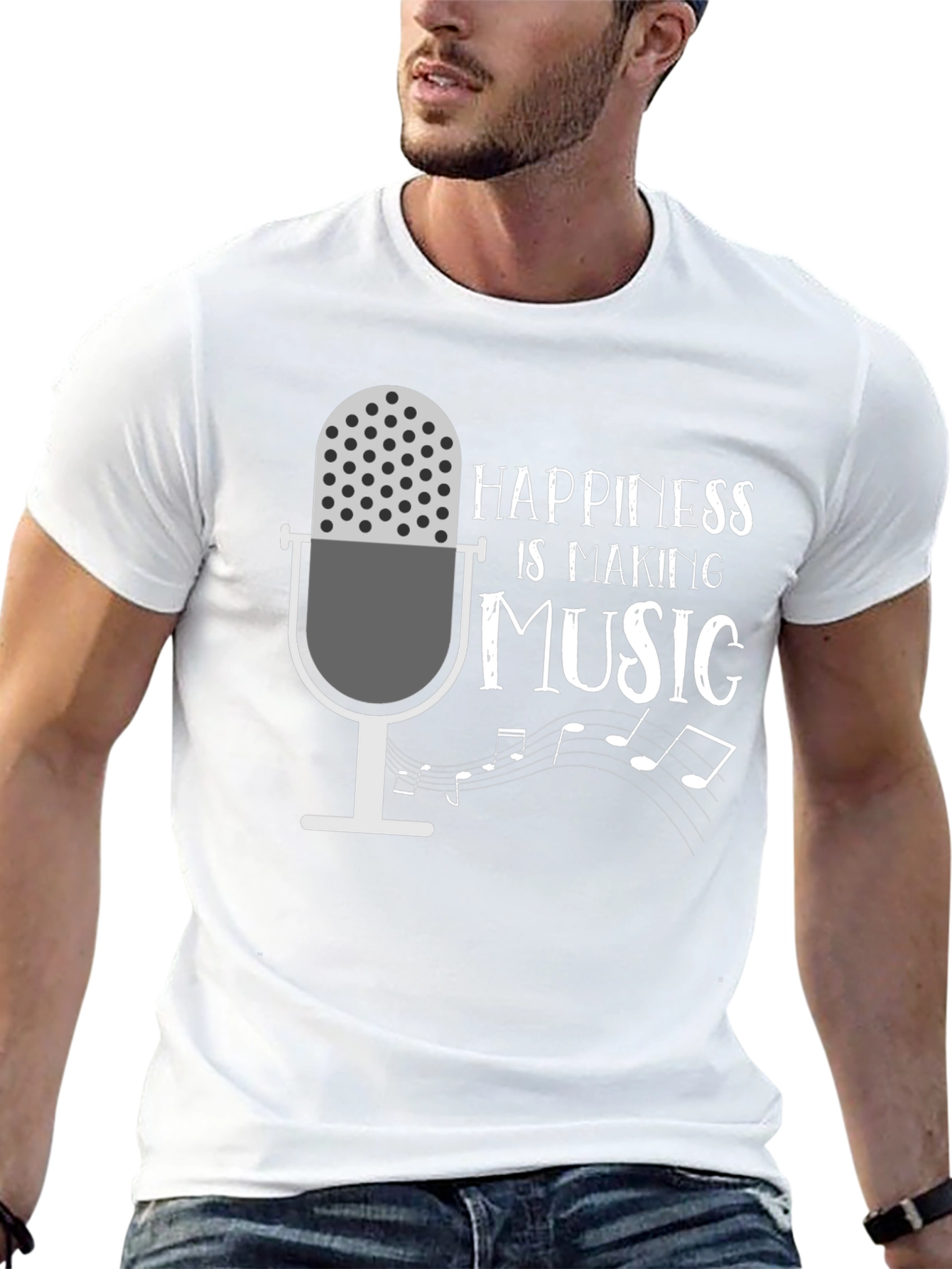 Happiness is Making Music T-Shirt