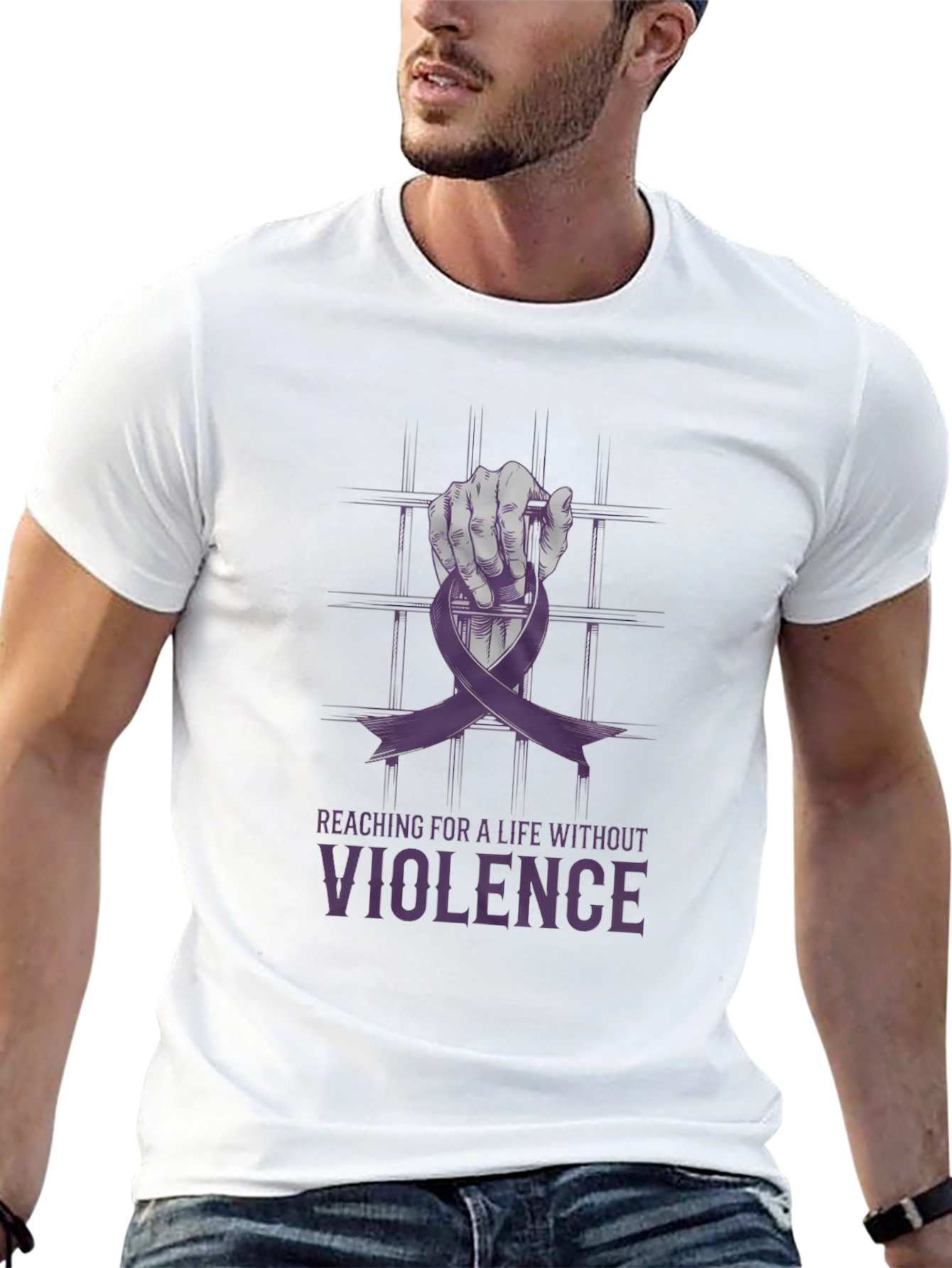 Violence Awareness Graphic Tee