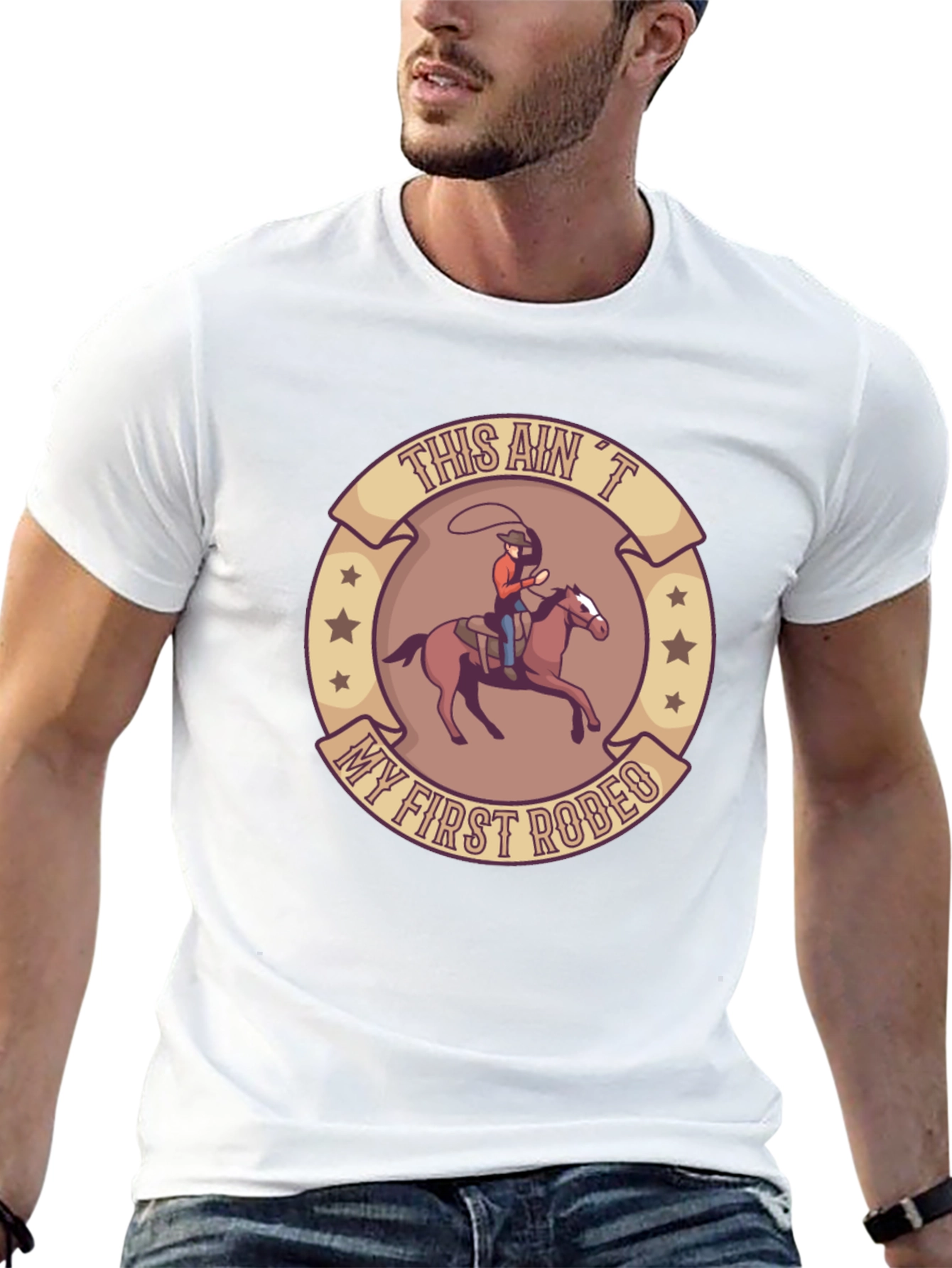 This Aint My First Rodeo Black T-Shirt