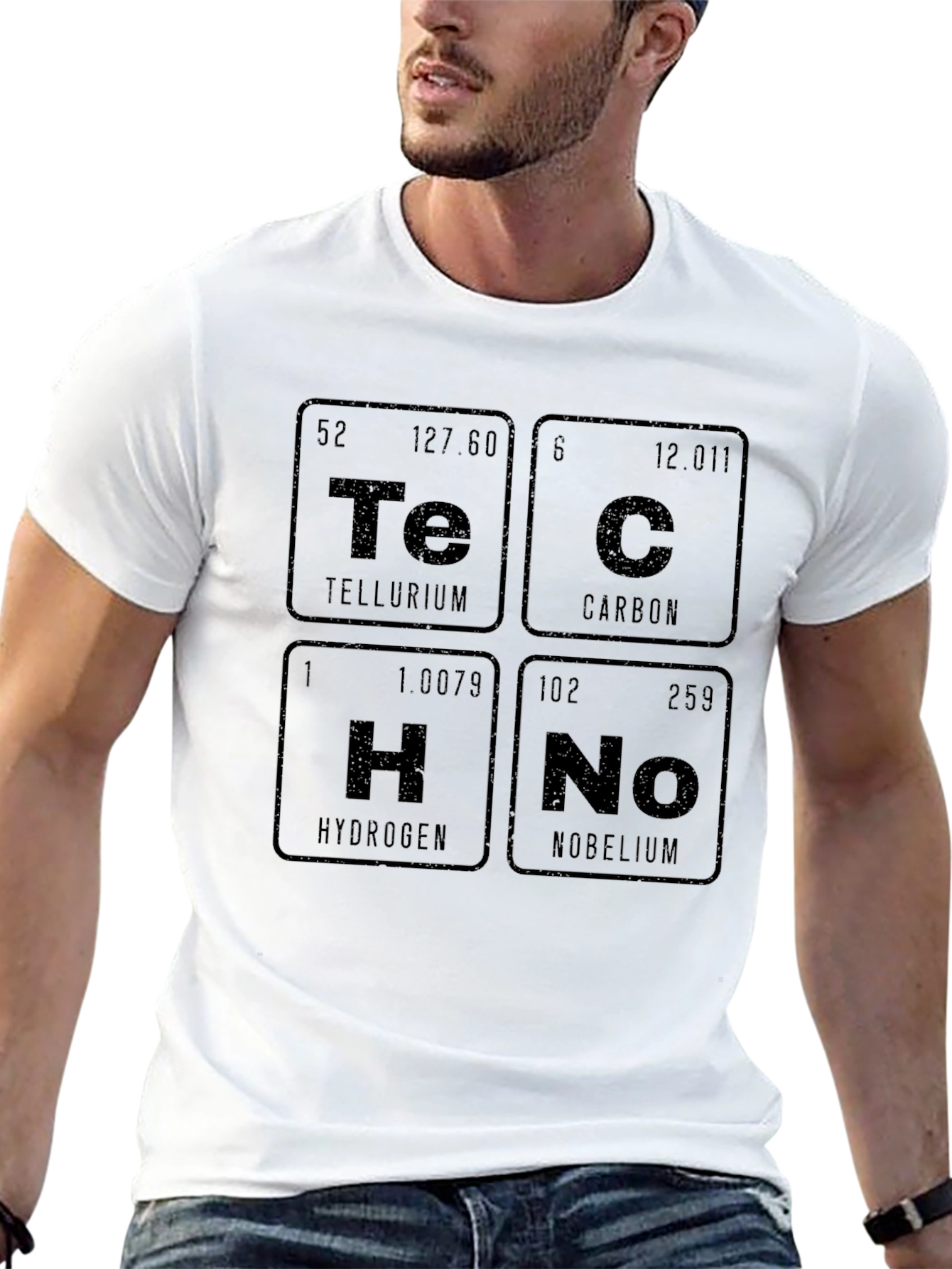 Periodic Table TECHNO T-Shirt - Science Humor