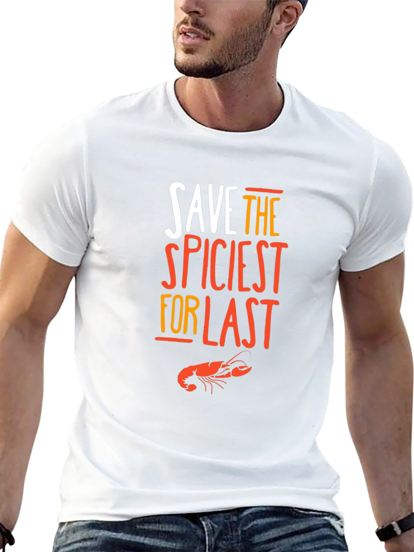 Save The Spiciest For Last Black T-Shirt