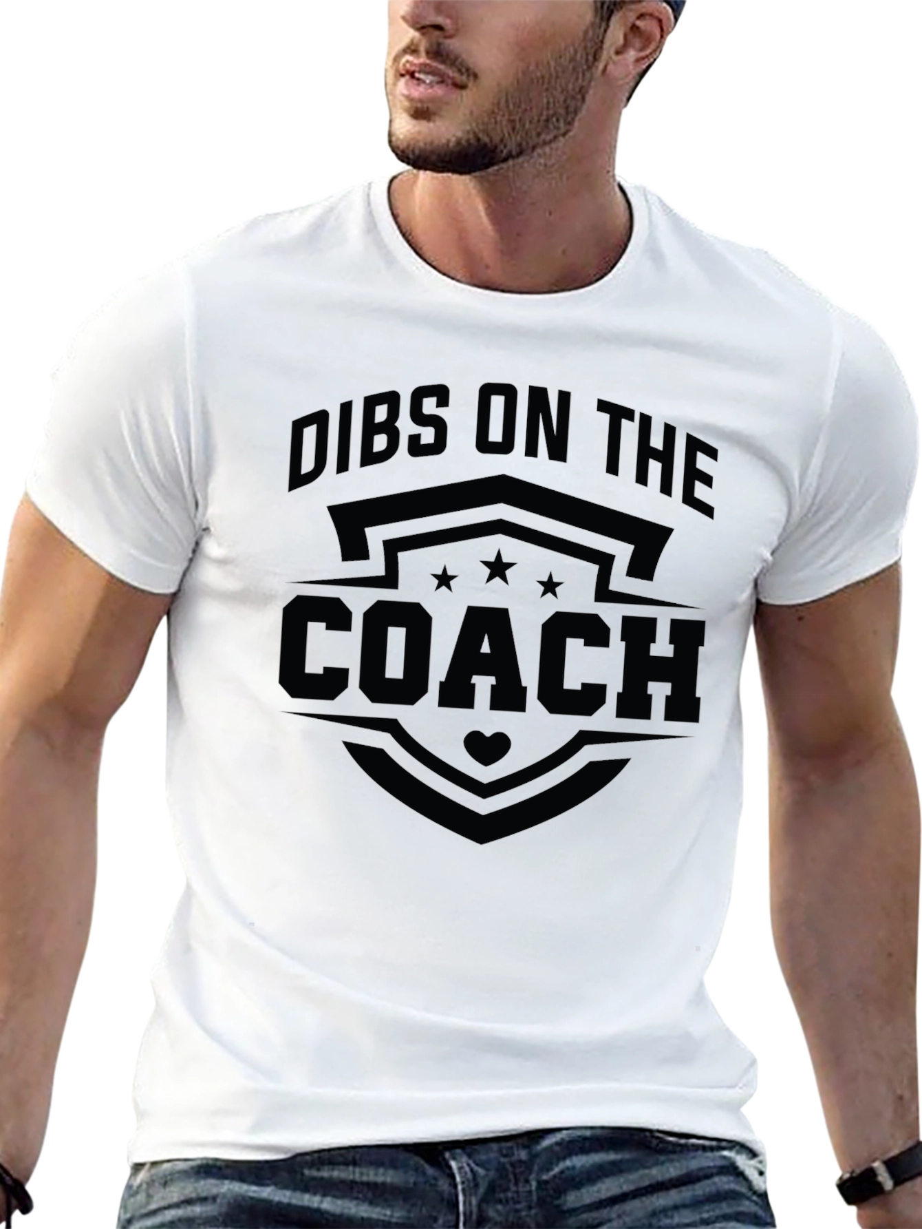 Dibs on the Coach Graphic Tee