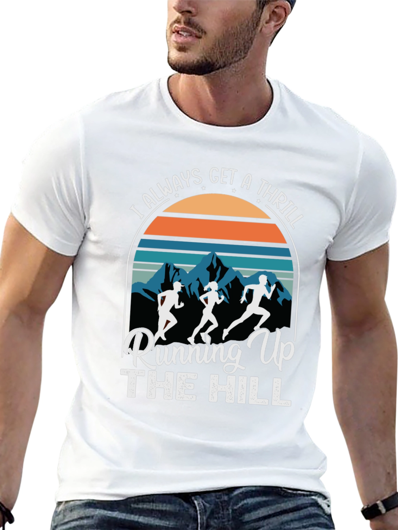 Run Up The Hill Graphic Tee
