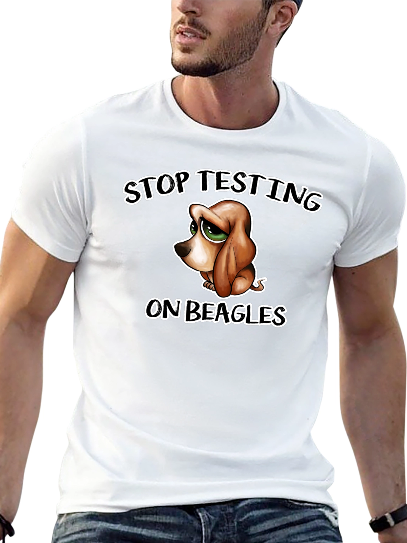 Stop Testing On Beagles T-Shirt
