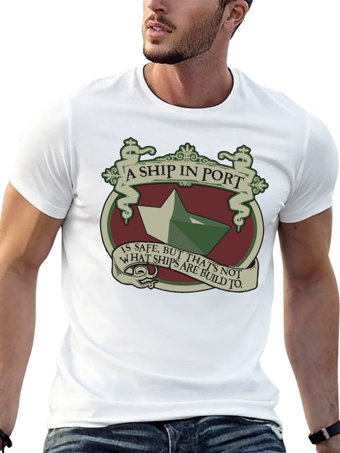A Ship in Port Graphic Tee